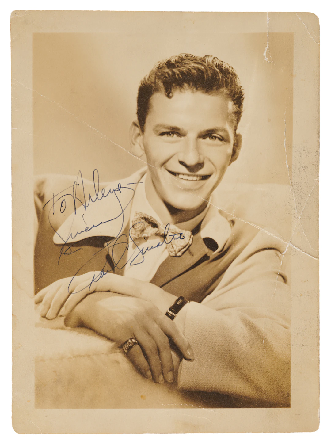 Frank Sinatra Signed Photograph