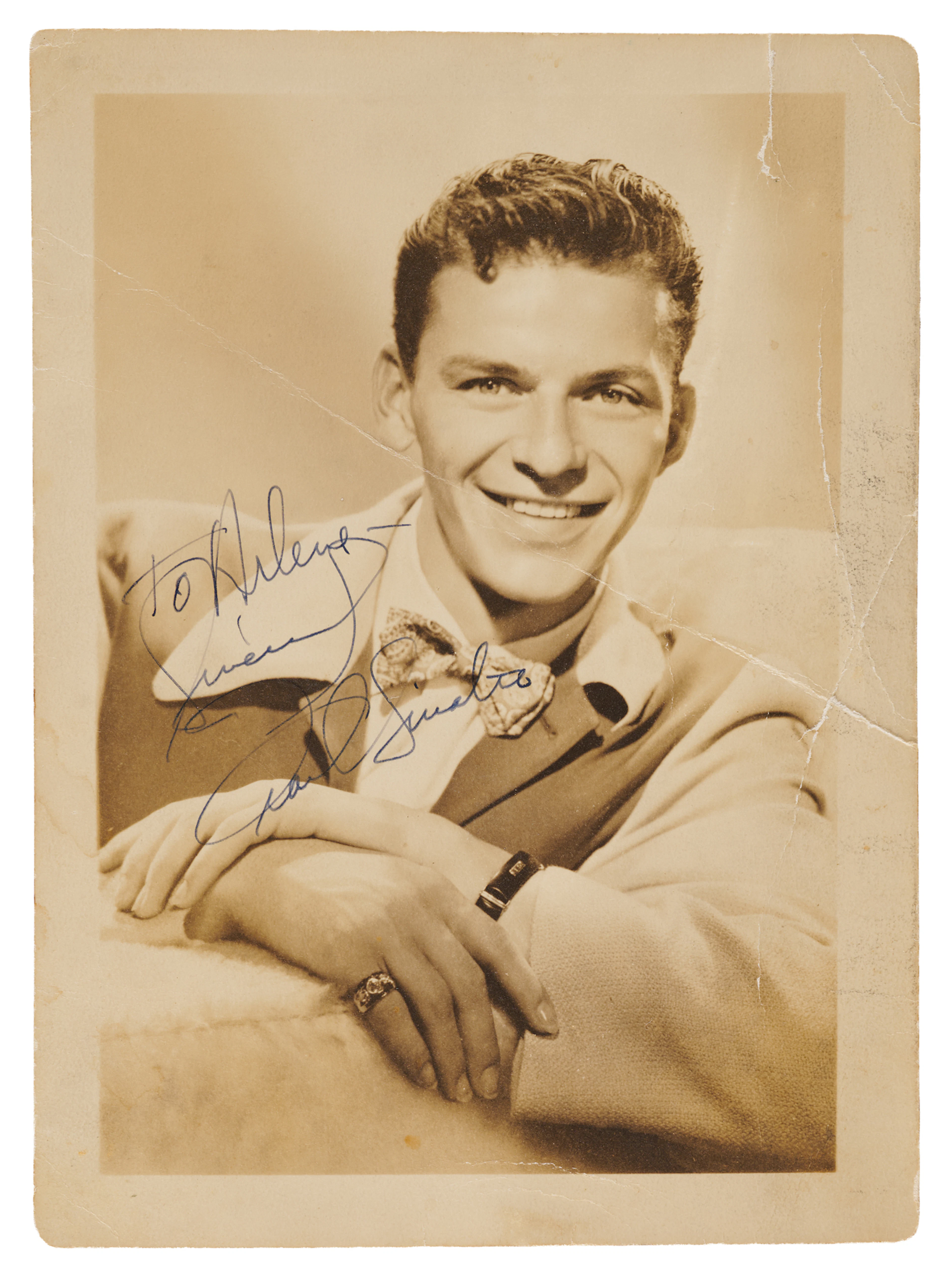 Frank Sinatra Signed Photograph