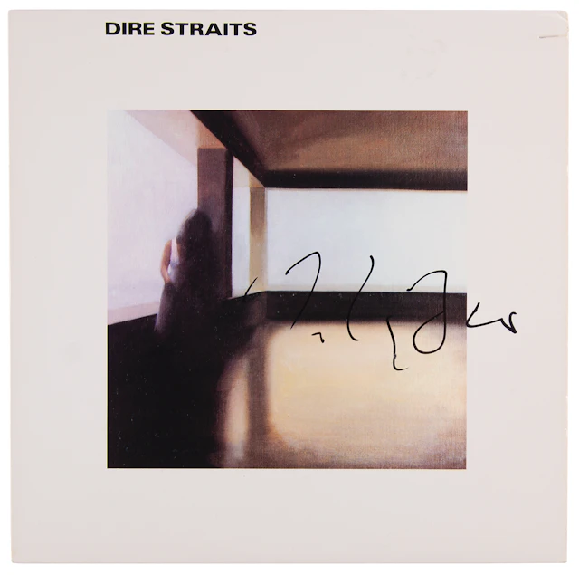 Dire Straits: Mark Knopfler Signed Album - Self-Titled