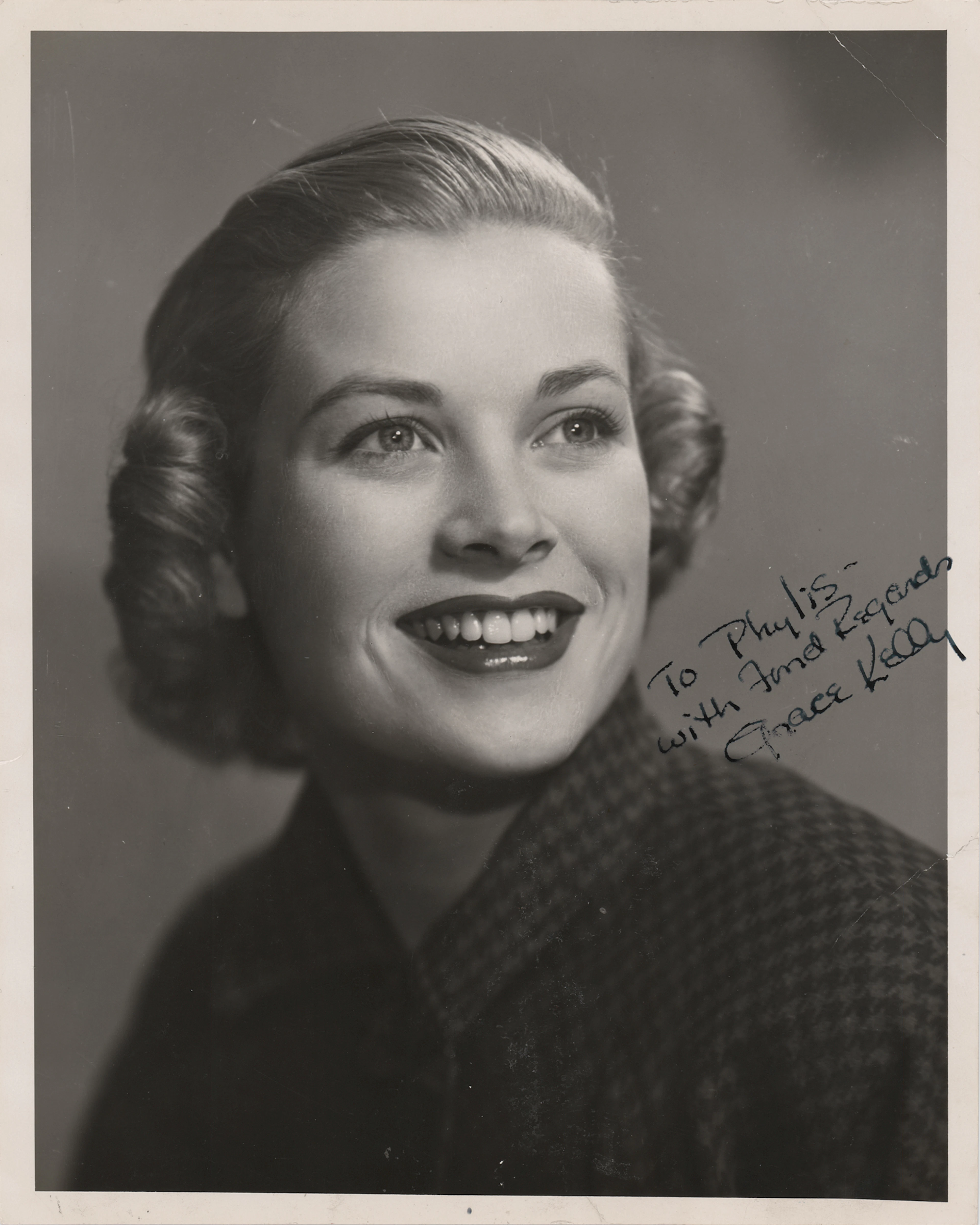 Grace Kelly Signed Photograph