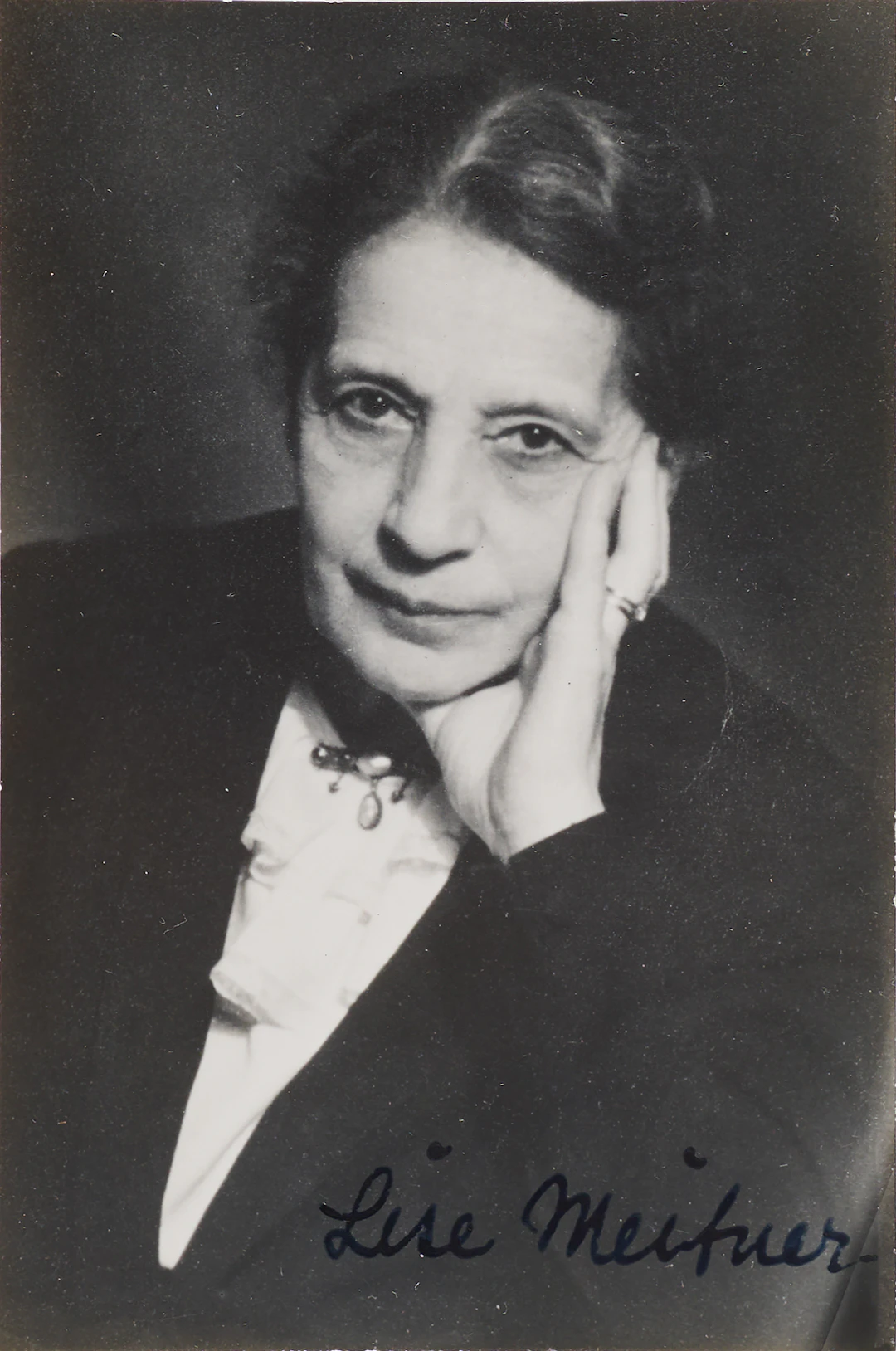 Lise Meitner Signed Photograph - Pioneering Physicist Who Explained