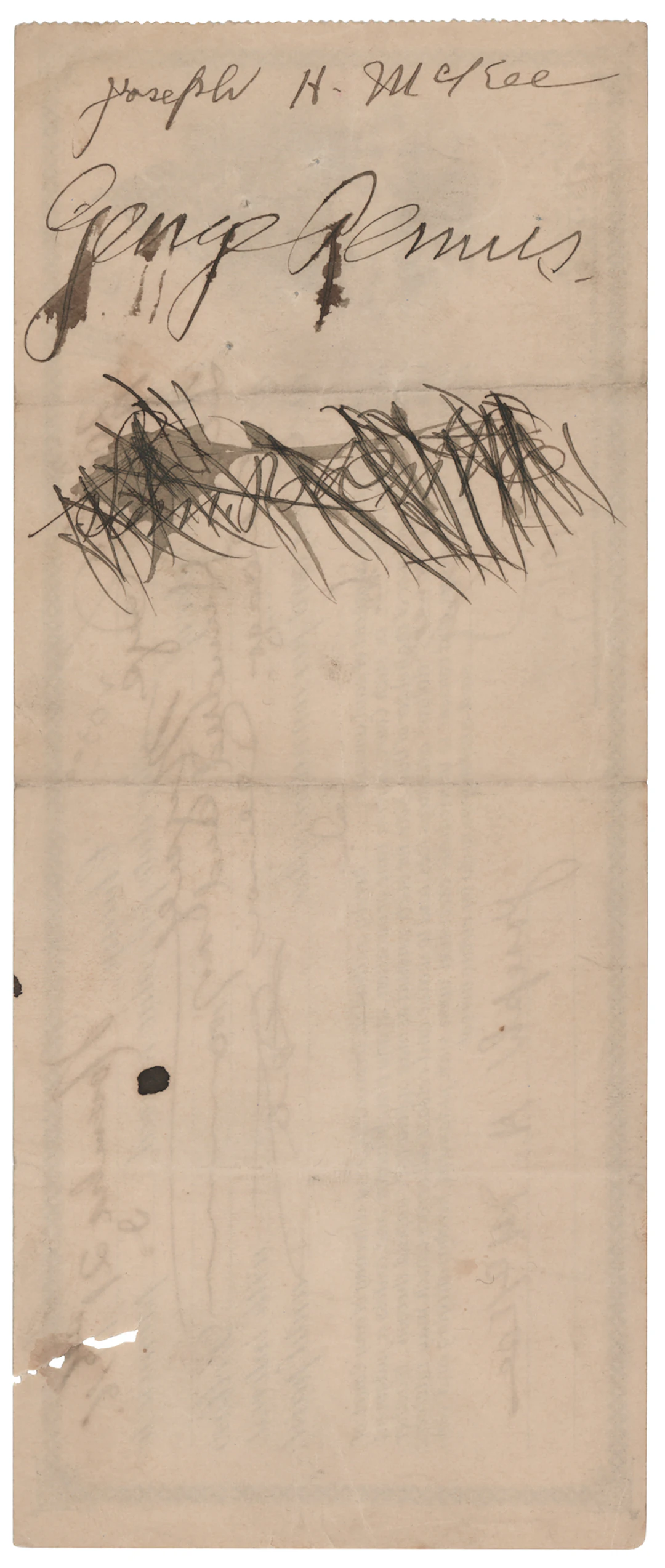 George Remus Signed Promissory Note - 'The King of the Bootleggers'
