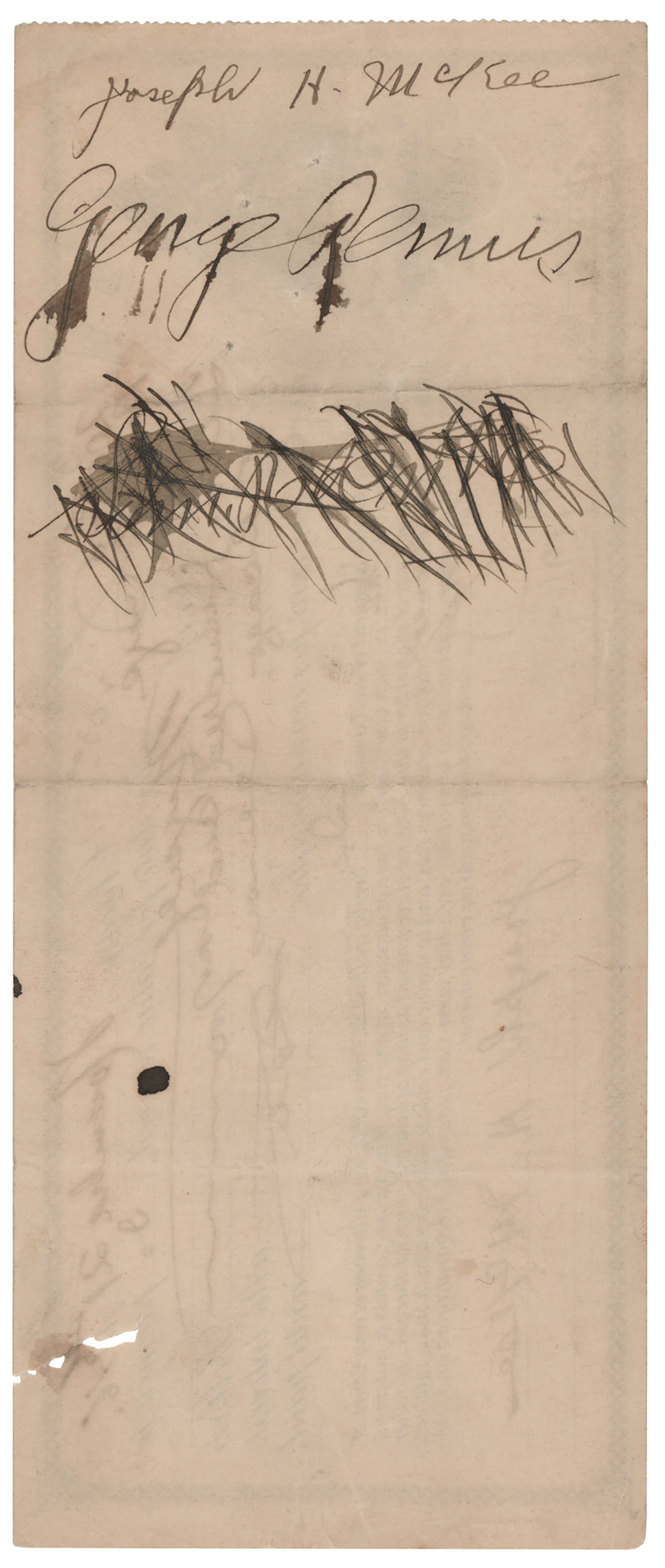 George Remus Signed Promissory Note - 'The King of the Bootleggers'