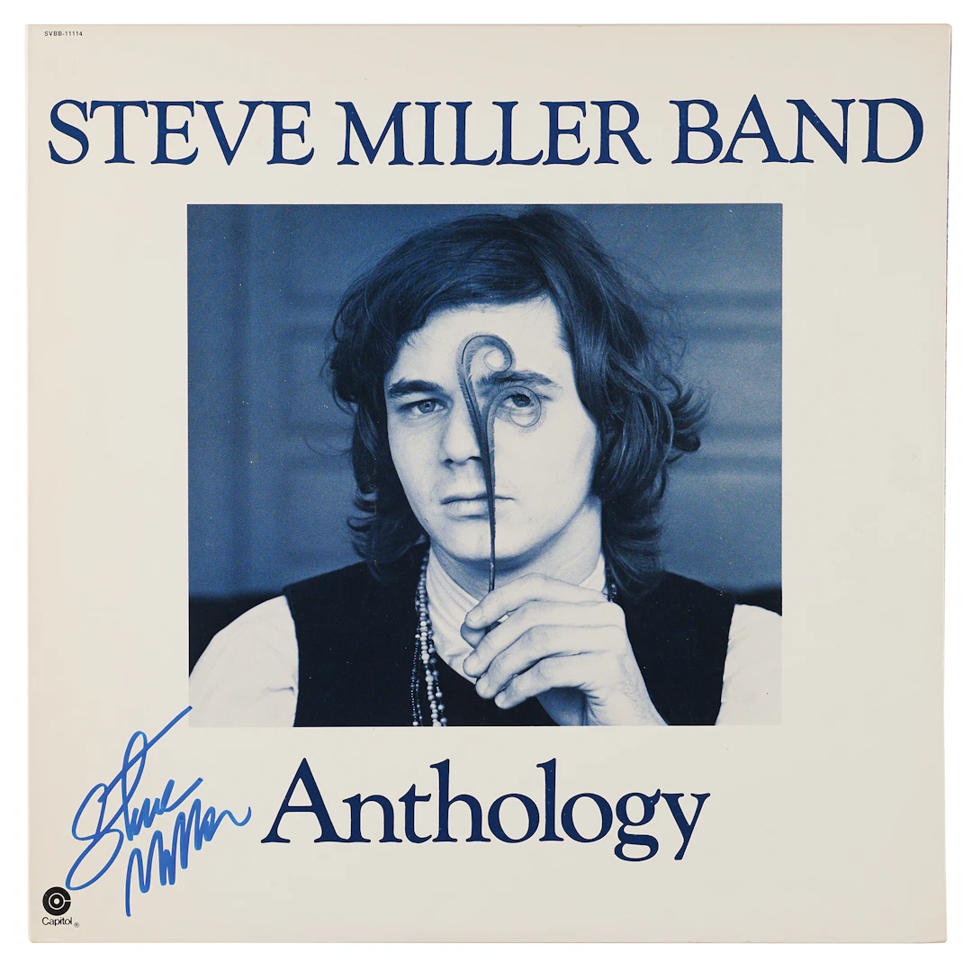 Steve Miller Signed Album - Anthology