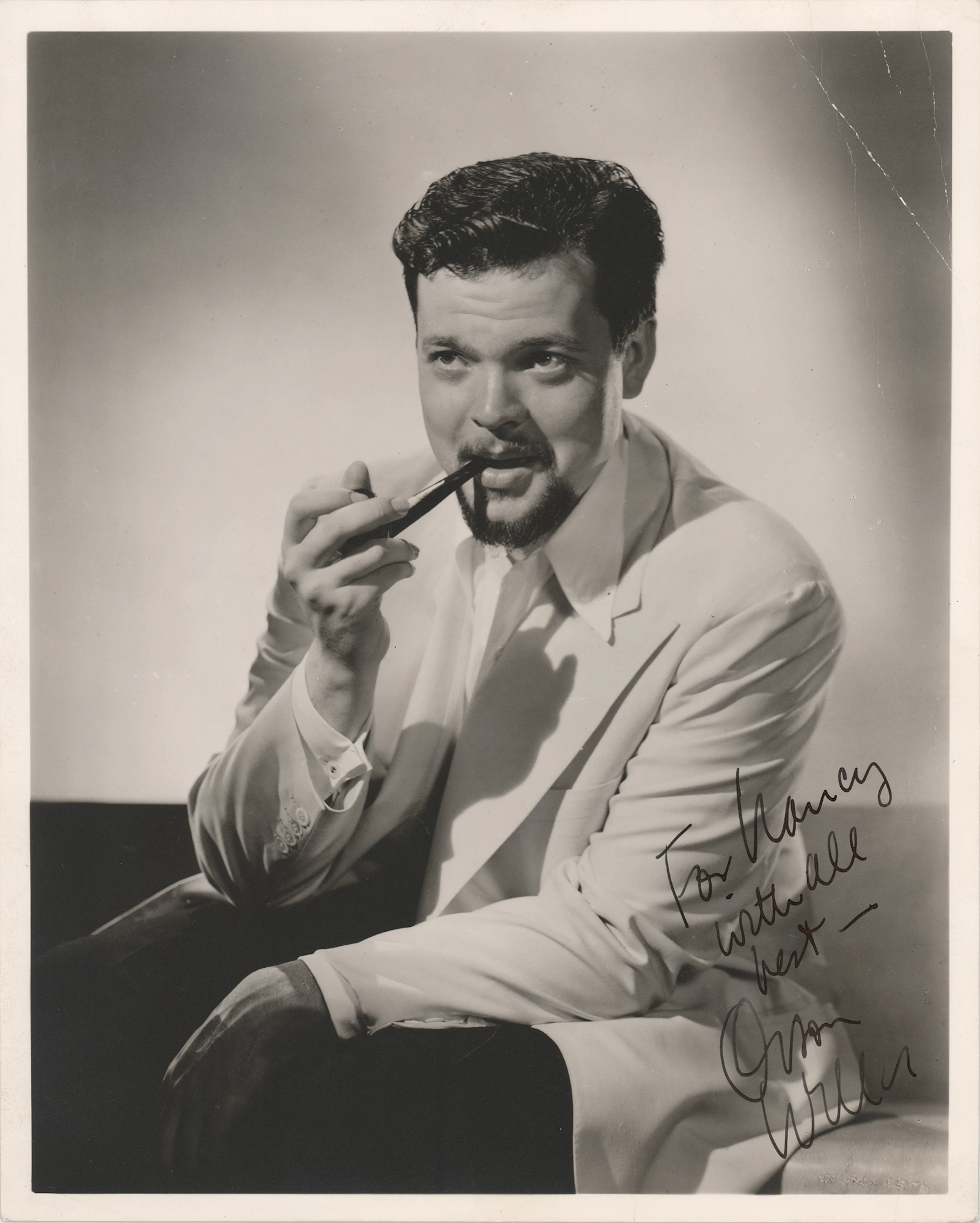 Orson Welles Signed Photograph