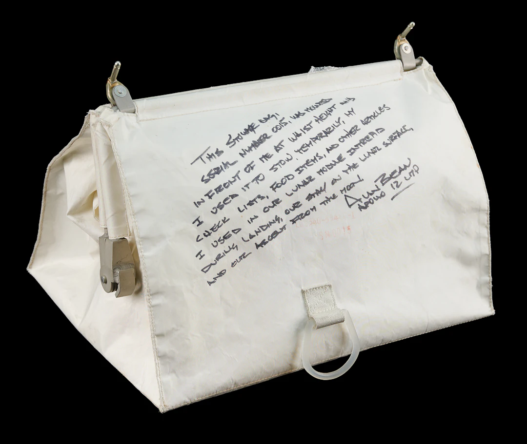 Apollo 12 Lunar Module-Flown Stowage Bag - From the Personal Collection