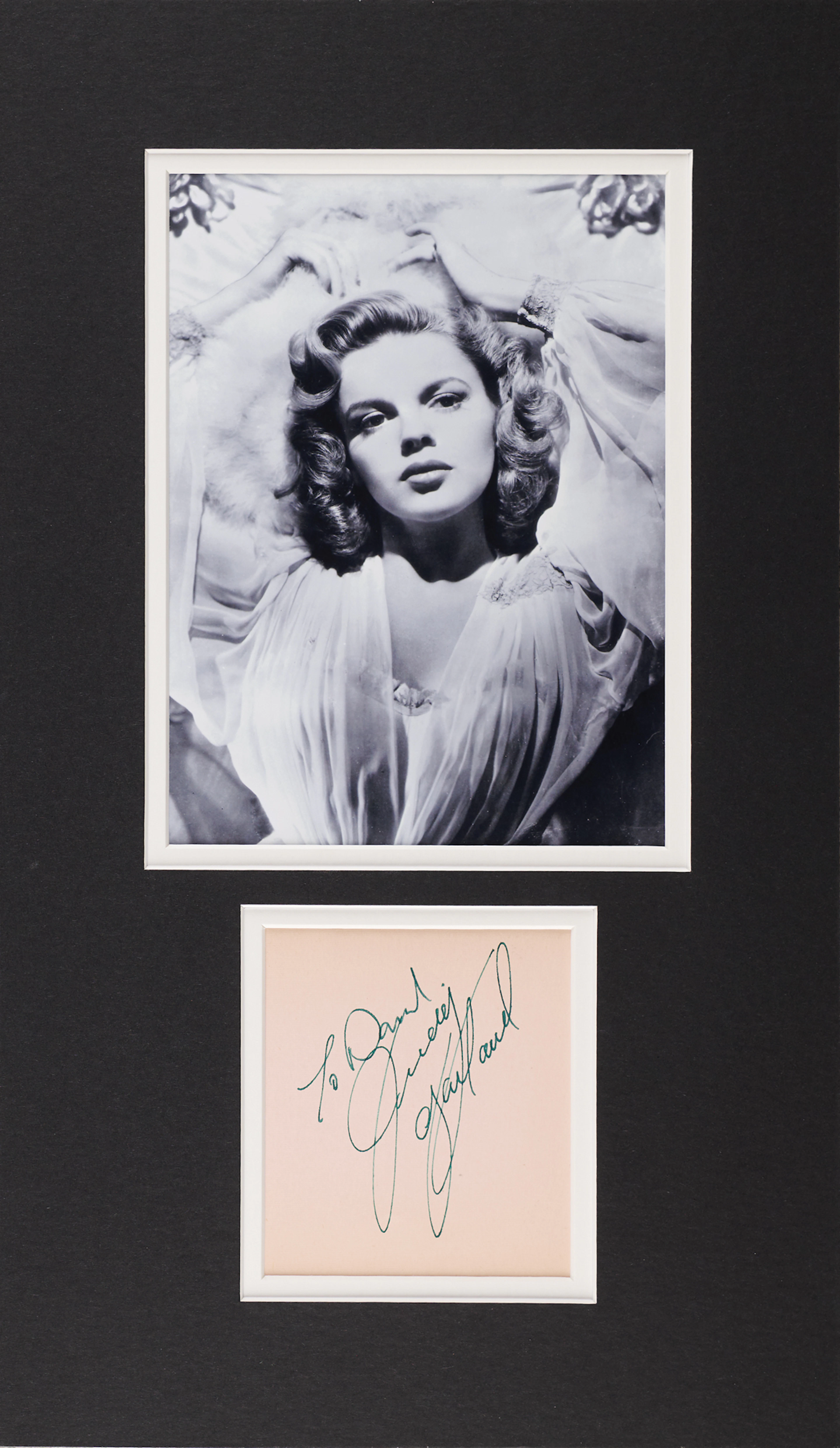 Judy Garland Signature