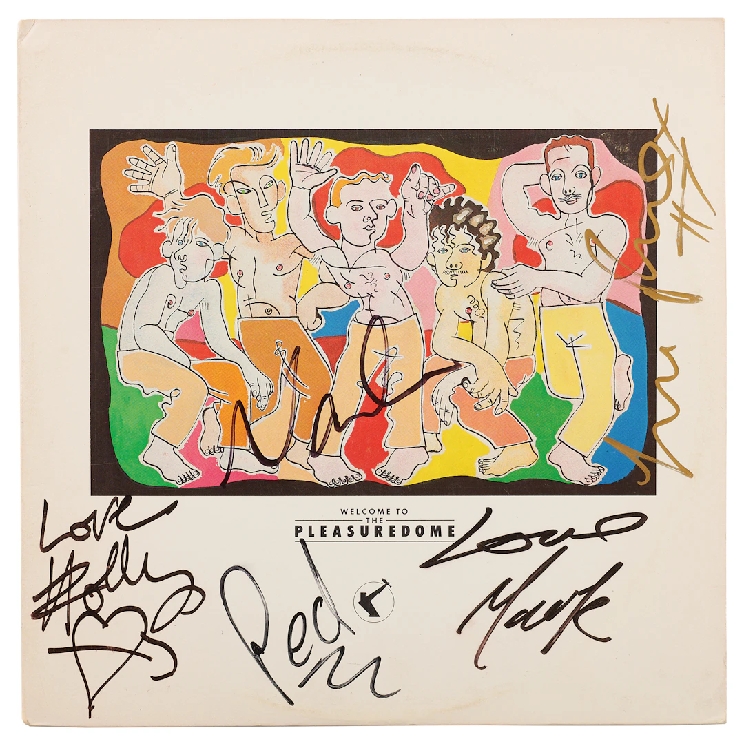 Frankie Goes to Hollywood Signed Album - Welcome to the Pleasuredome
