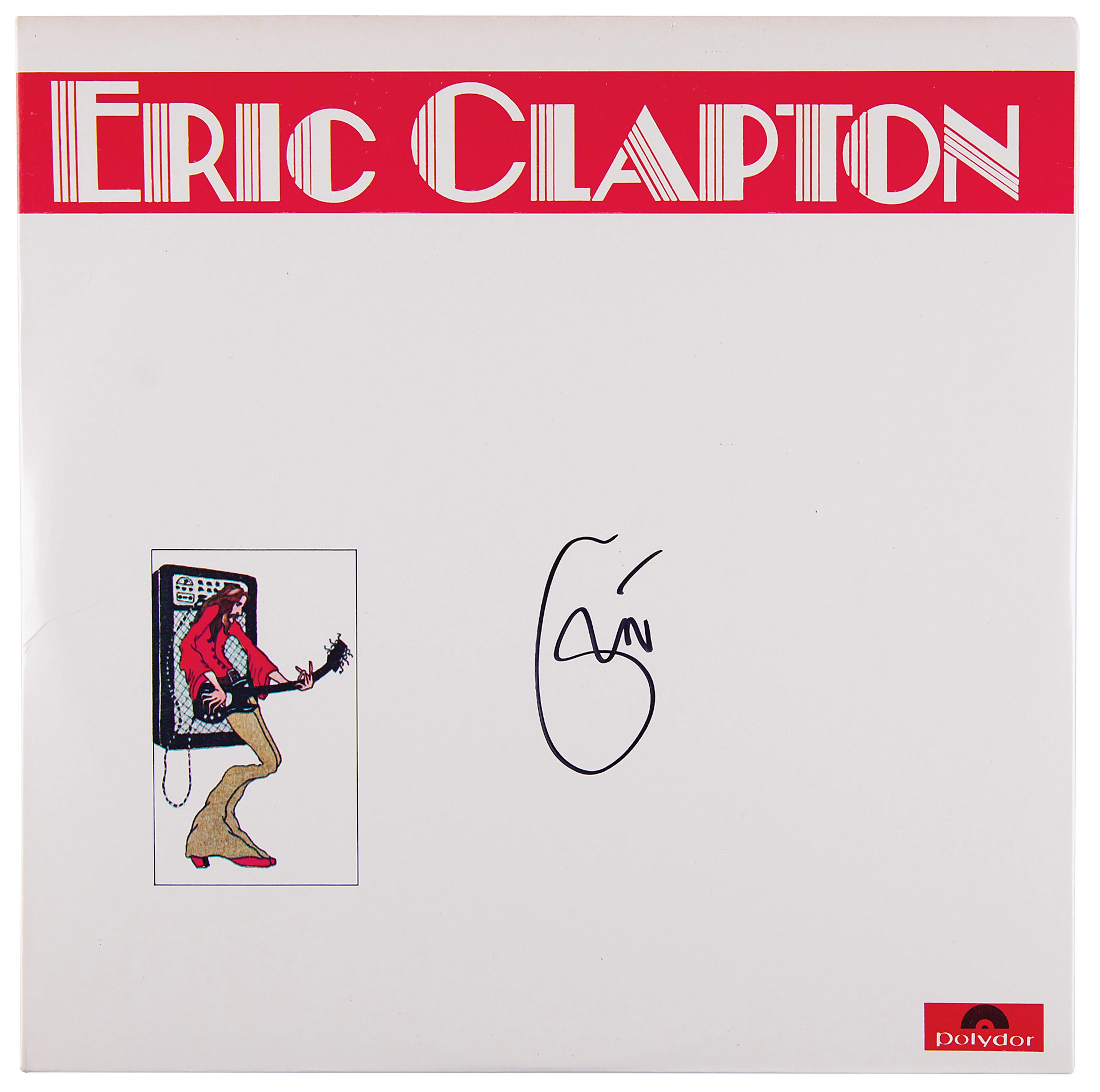 Eric Clapton Signed Album - Eric Clapton at His Best