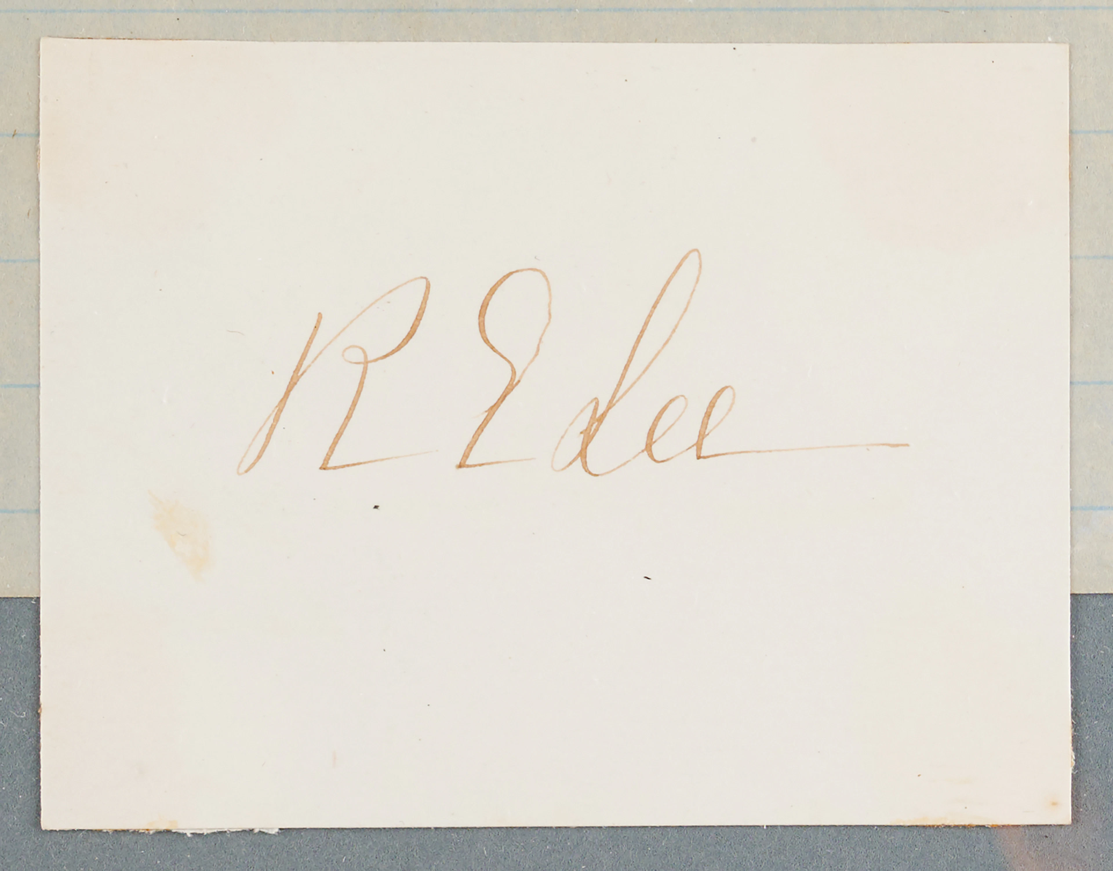 Robert E. Lee Appomattox Surrender Display with Contemporary Manuscript