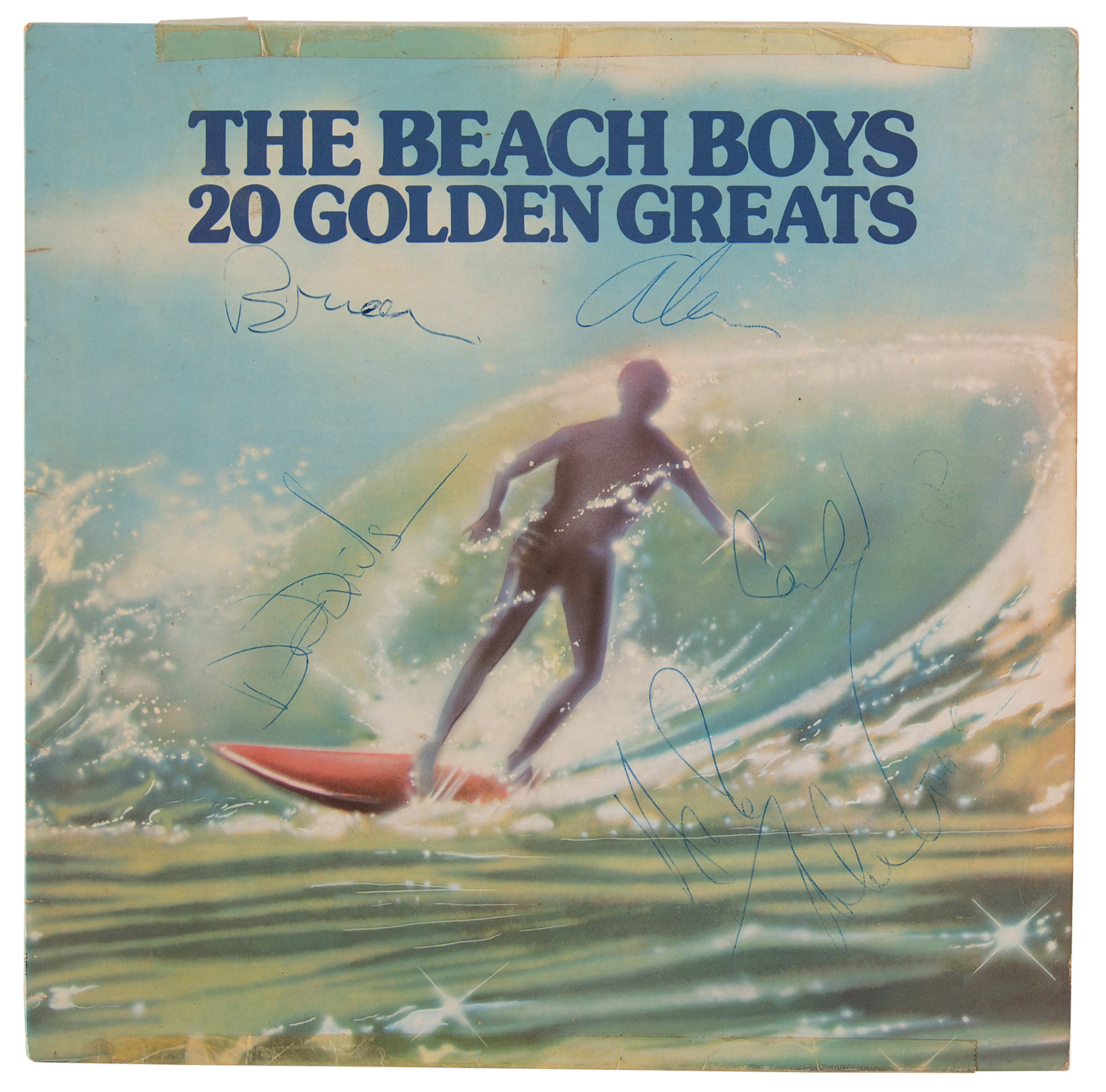 Beach Boys Signed Album - 20 Golden Greats