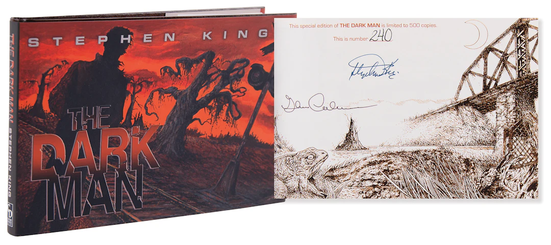 Stephen King Book - The Dark Man (Deluxe Ltd. Ed. #240/550)