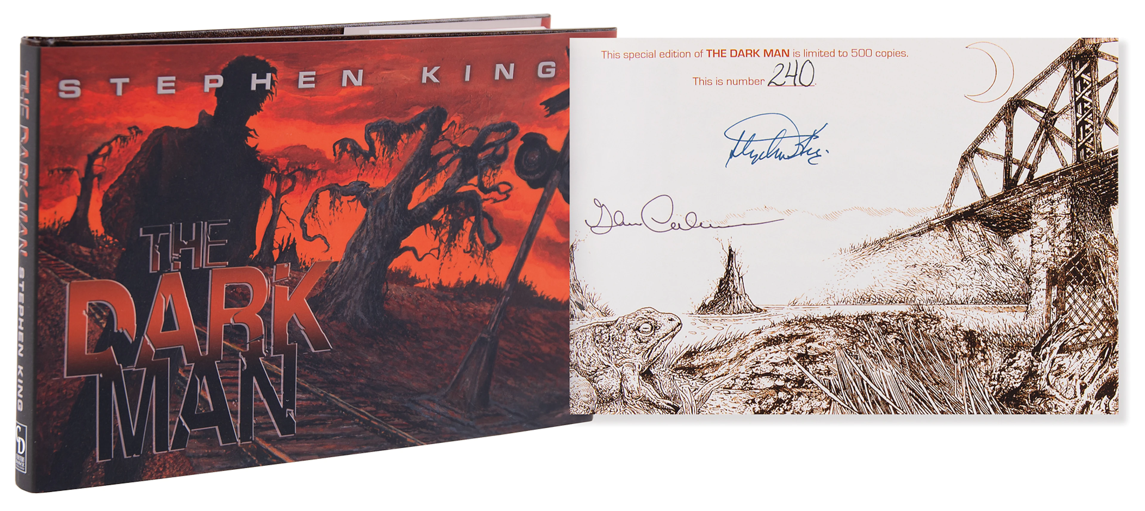 Stephen King Book - The Dark Man (Deluxe Ltd. Ed. #240/550)