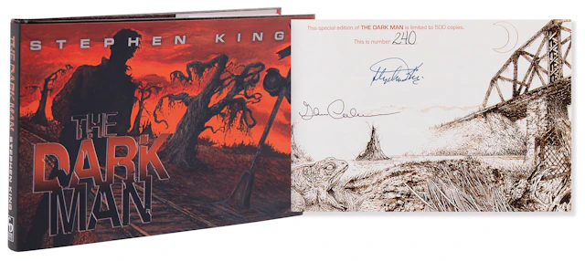 Stephen King Book - The Dark Man (Deluxe Ltd. Ed. #240/550)