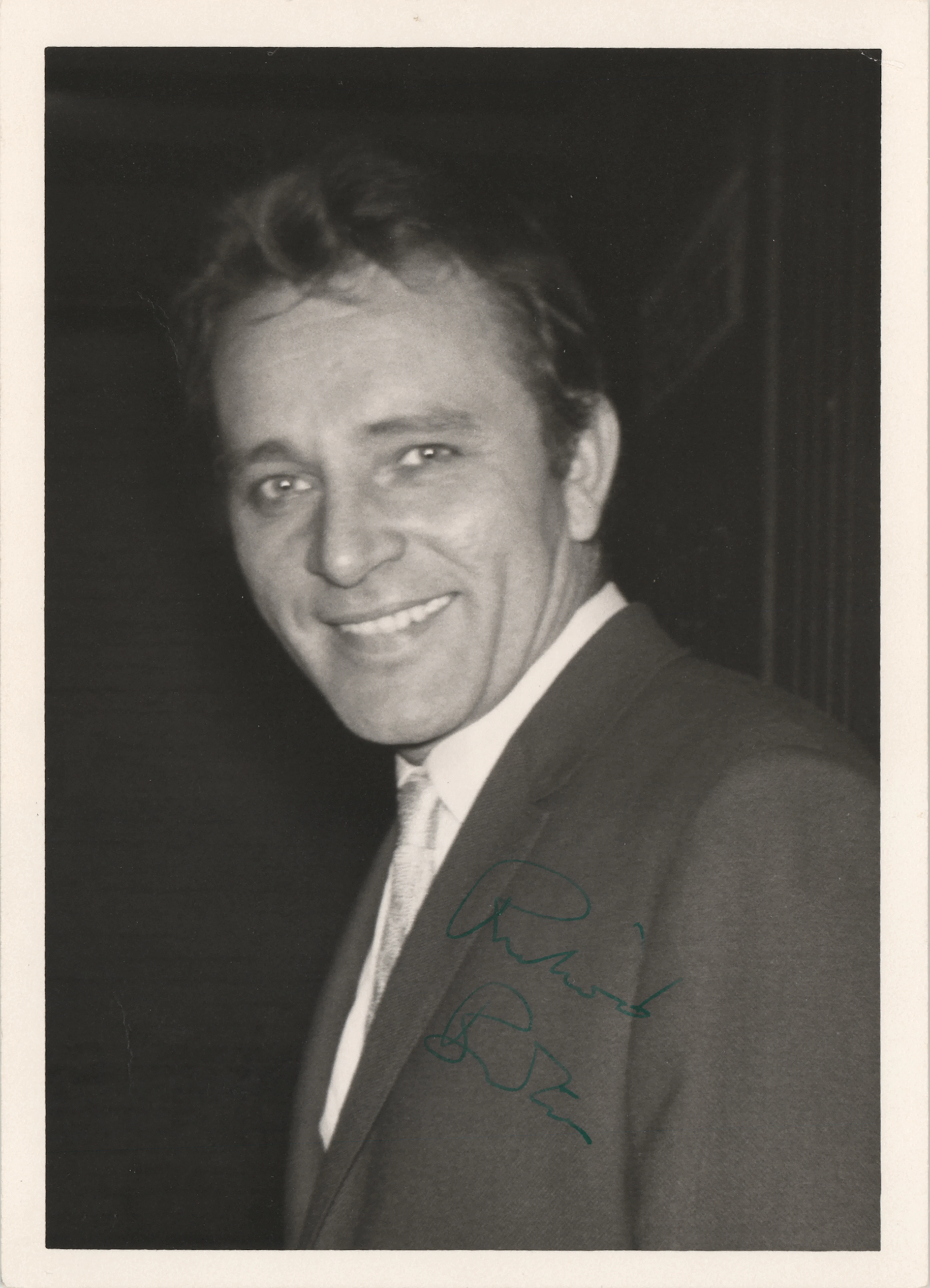 Richard Burton Signed Photograph
