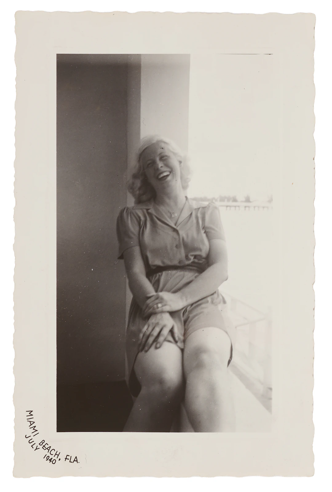 Mae Capone Original Photograph (July 1940)