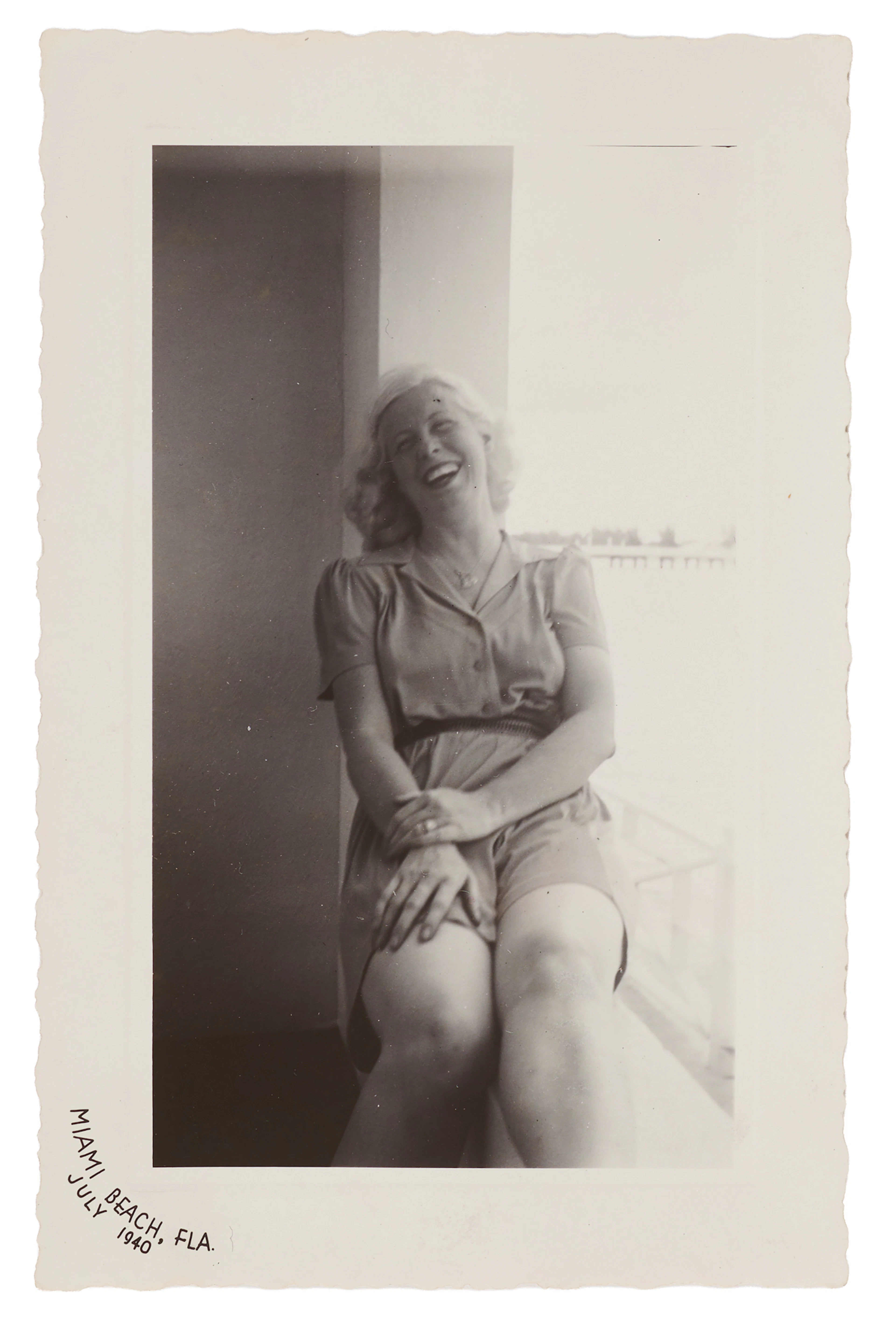 Mae Capone Original Photograph (July 1940)