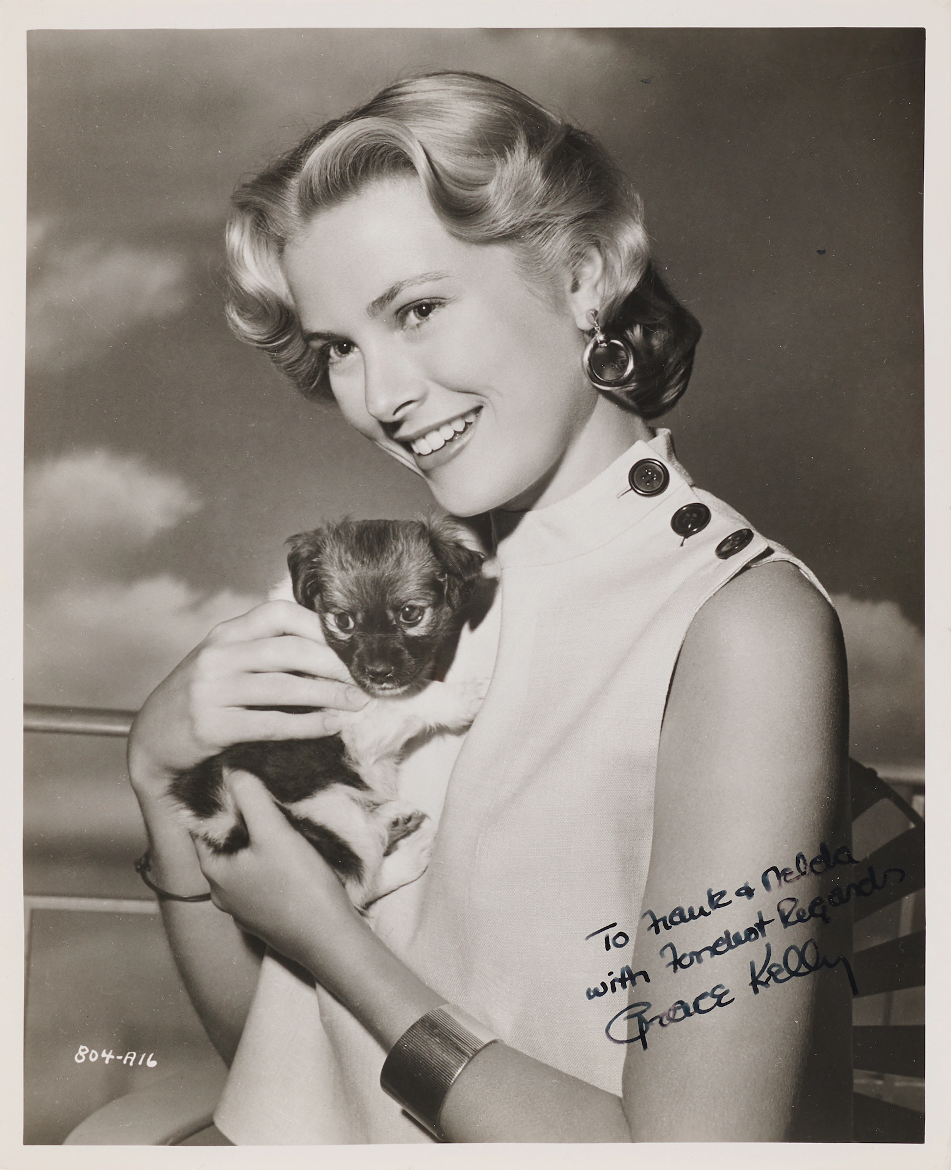Grace Kelly Signed Photograph