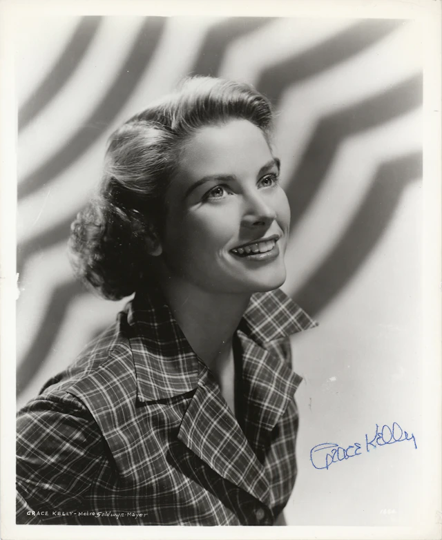 Grace Kelly Signed Photograph