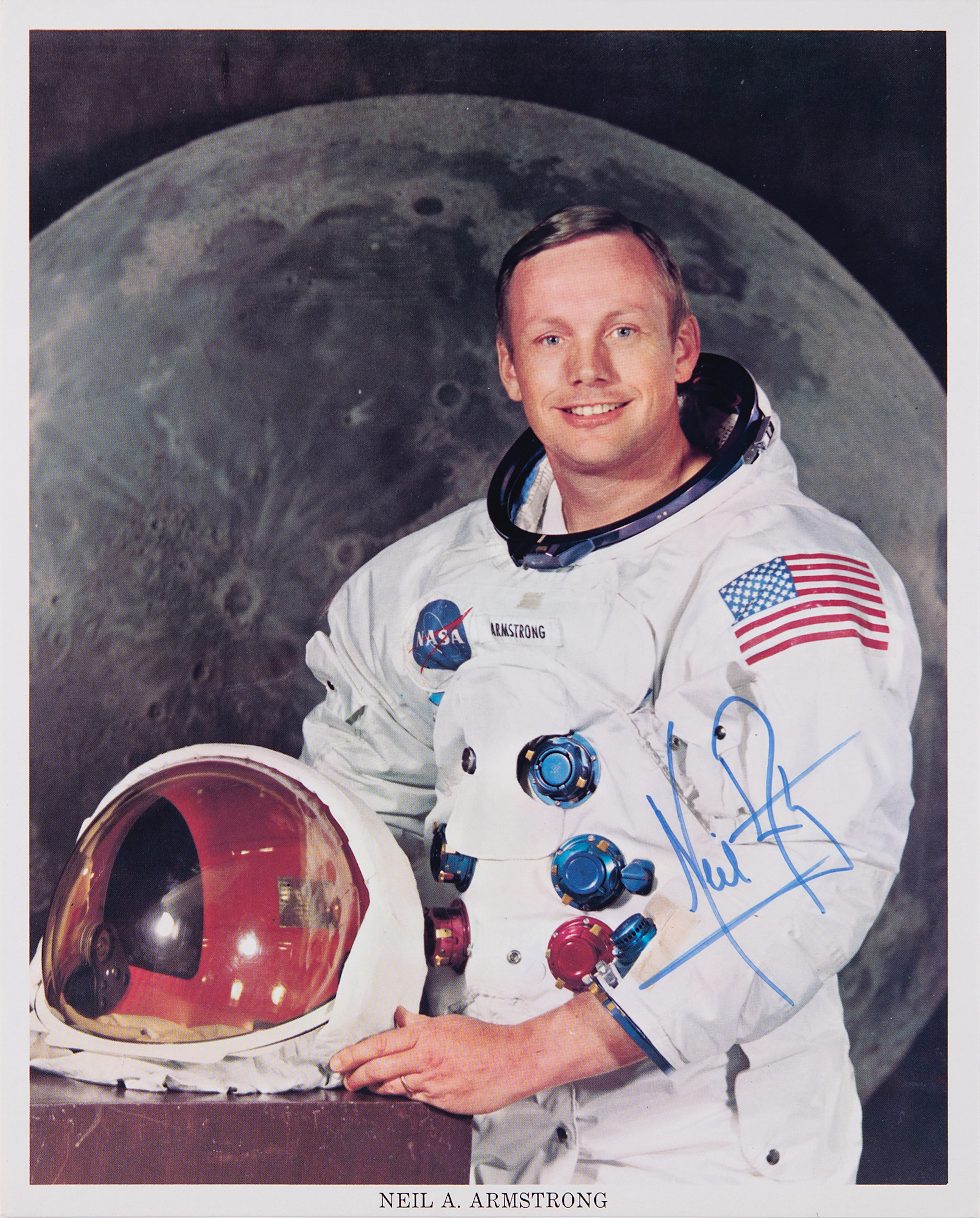 Neil Armstrong Signed Photograph