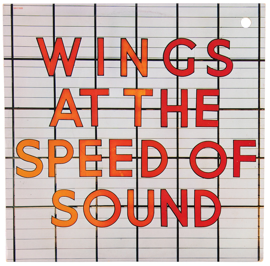 Wings at the Speed of Sound Album - From the Personal Collection of