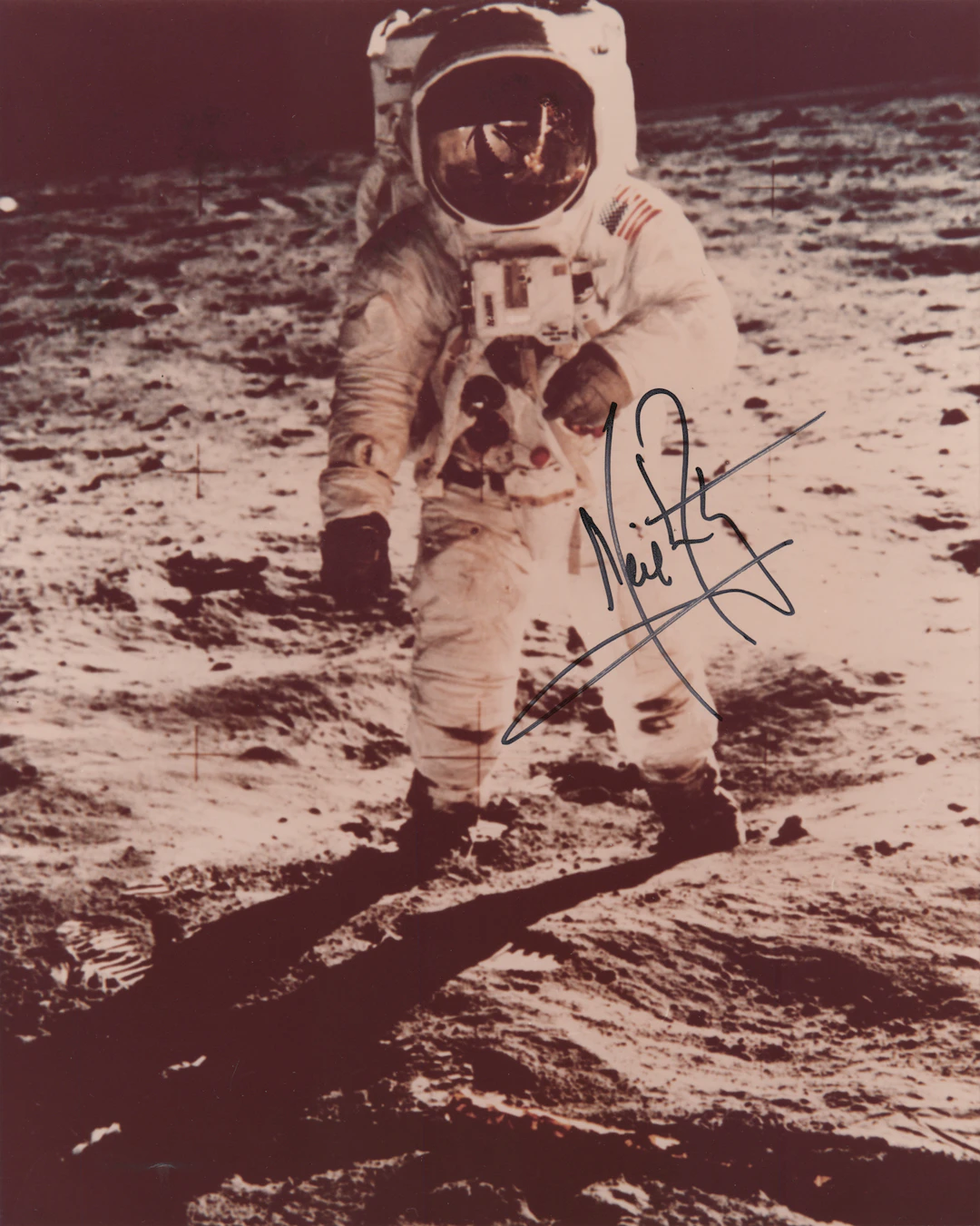 Neil Armstrong Signed Photograph