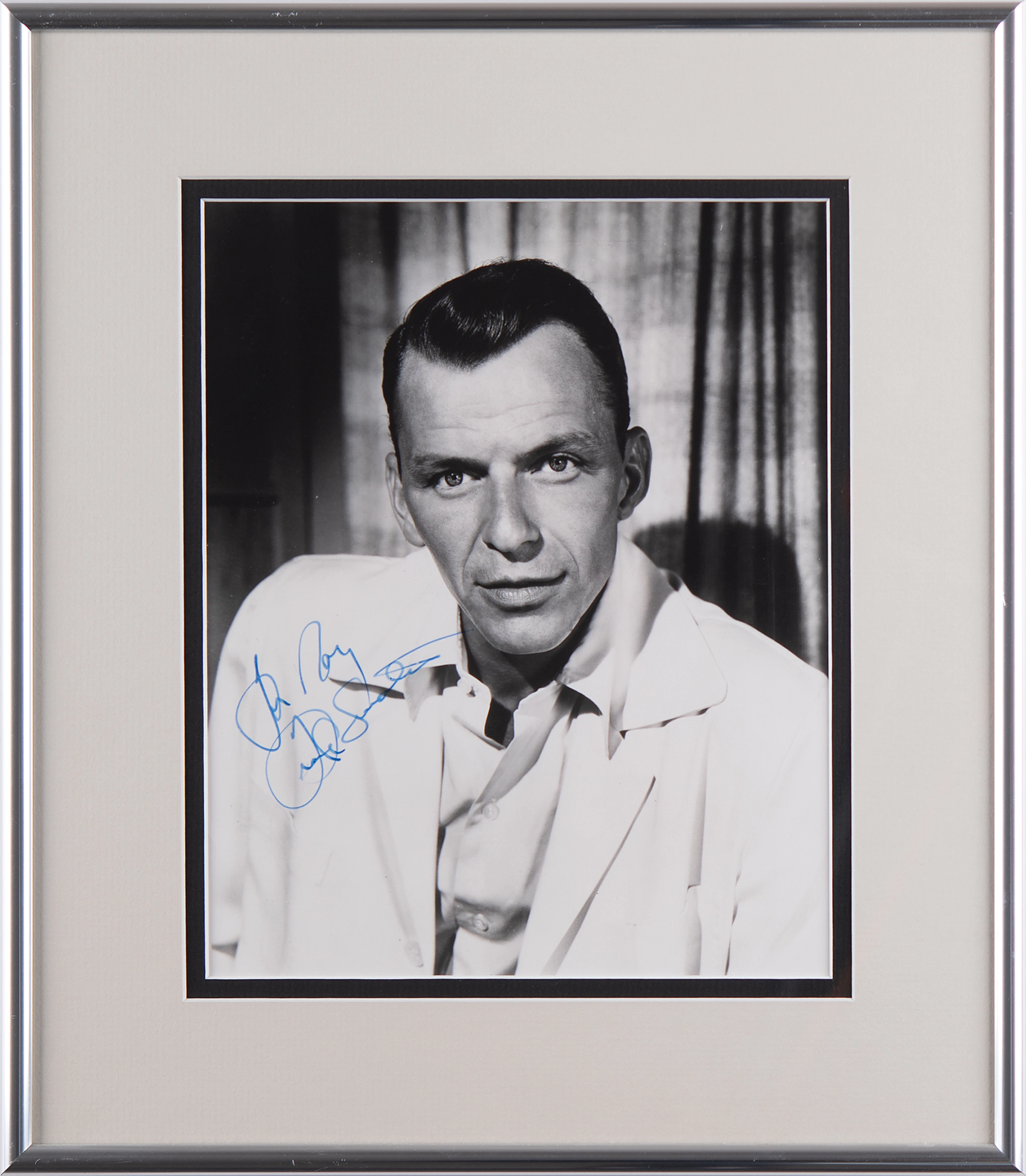 Frank Sinatra Signed Photograph