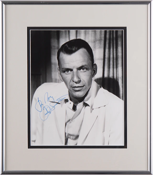Frank Sinatra Signed Photograph