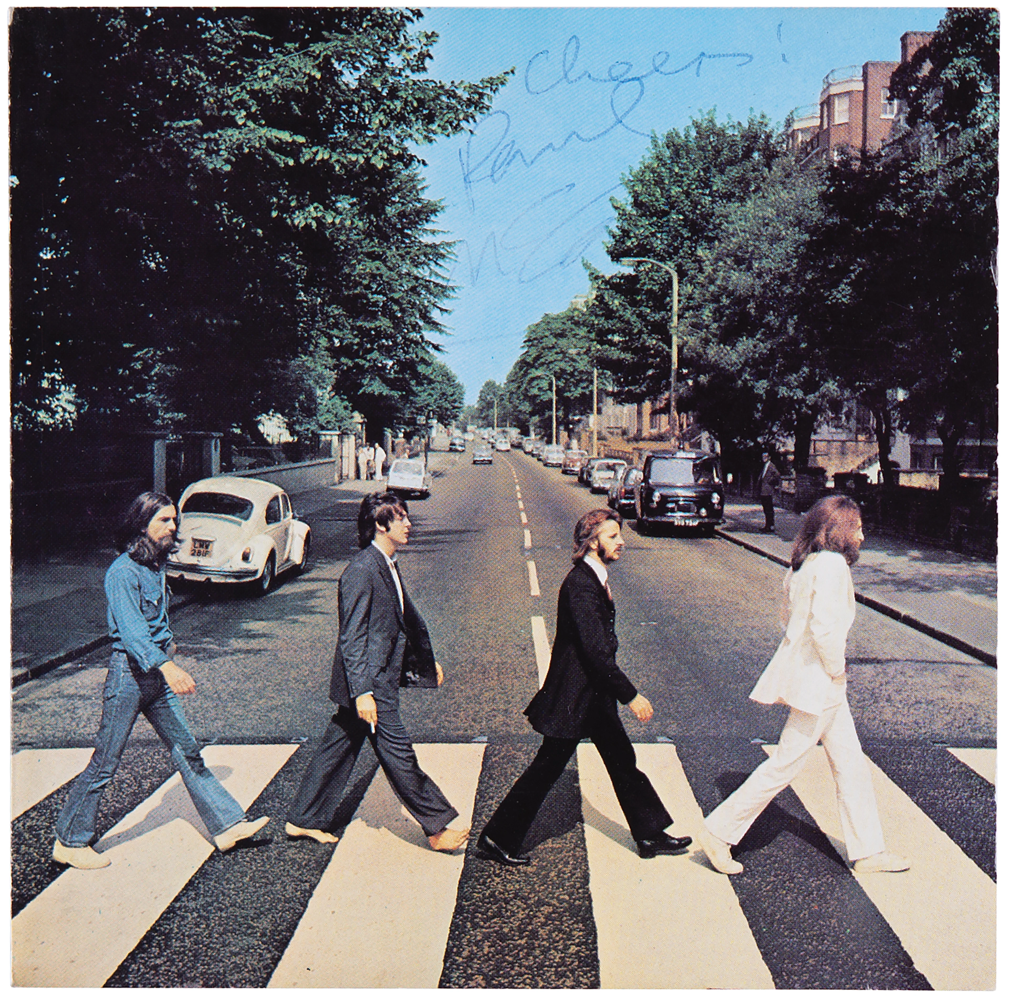 Beatles: Paul McCartney Signed CD - Abbey Road