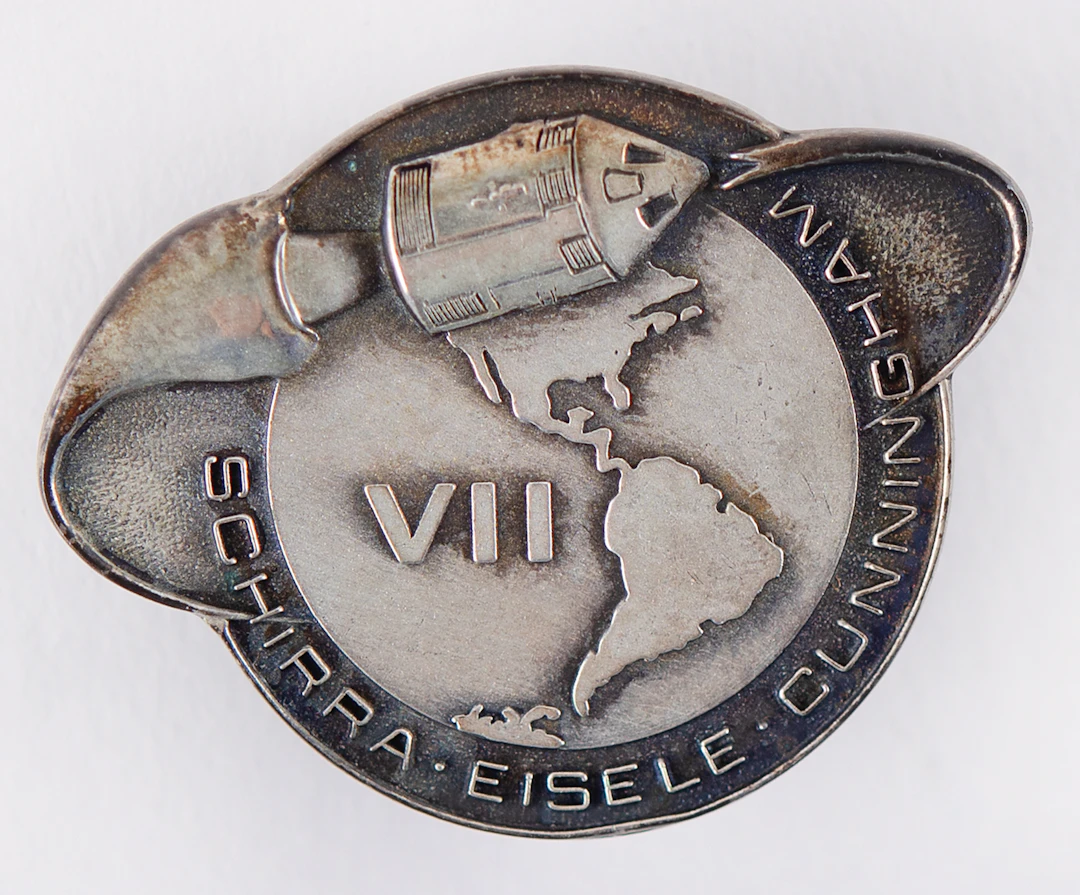 Apollo 7 Flown Robbins Medallion - From the Personal Collection of