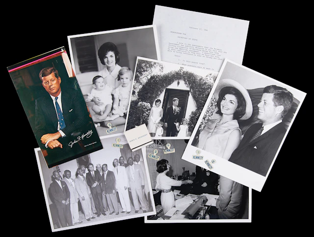 John F. Kennedy: Ephemera from JFK's White House Files, with Photographs
