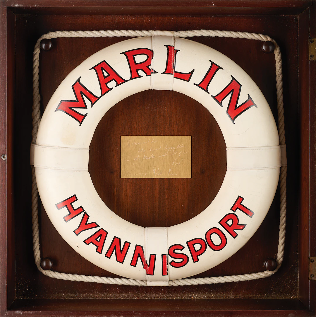 [John F. Kennedy] Original Life Preserver from the Kennedy Family