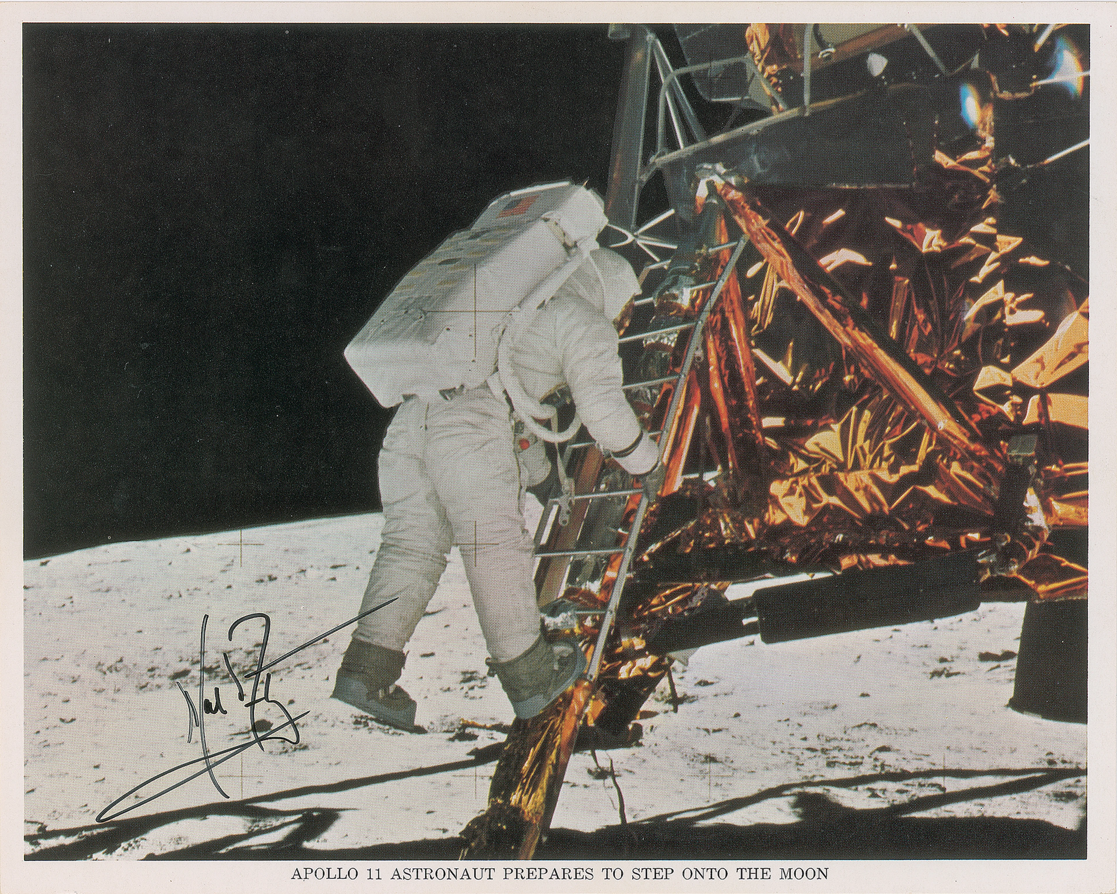 Neil Armstrong Signed Photograph
