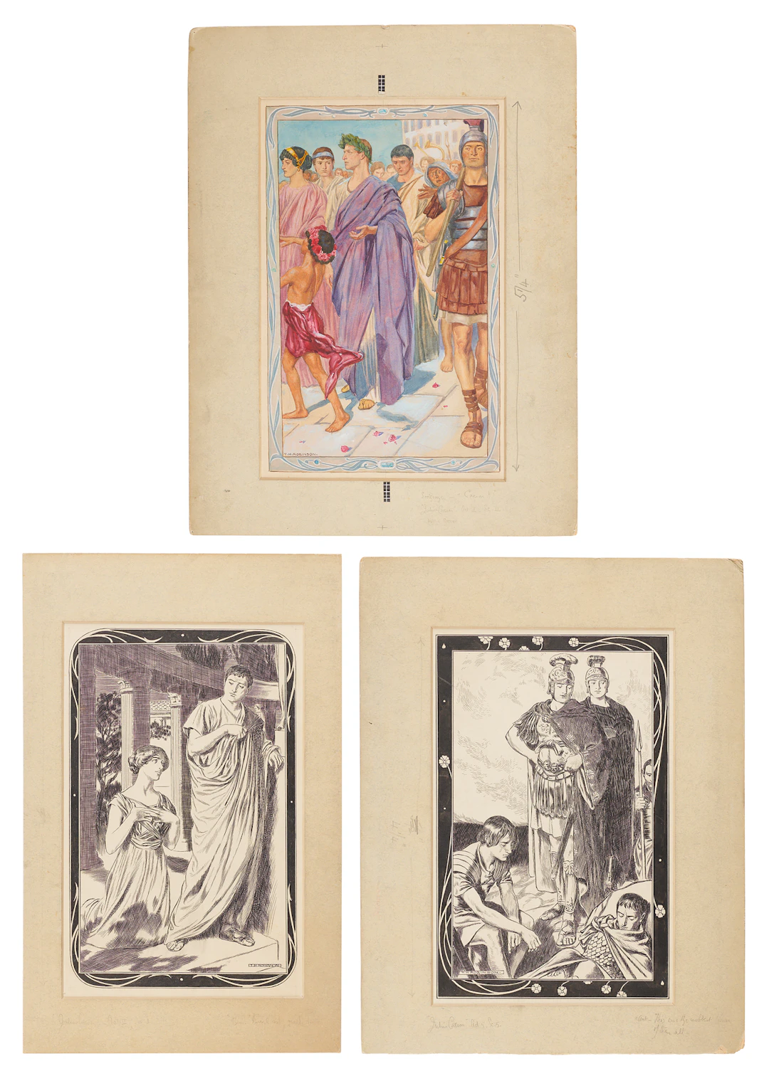 Thomas Heath Robinson (3) Original Illustrations for William Shakespeare's