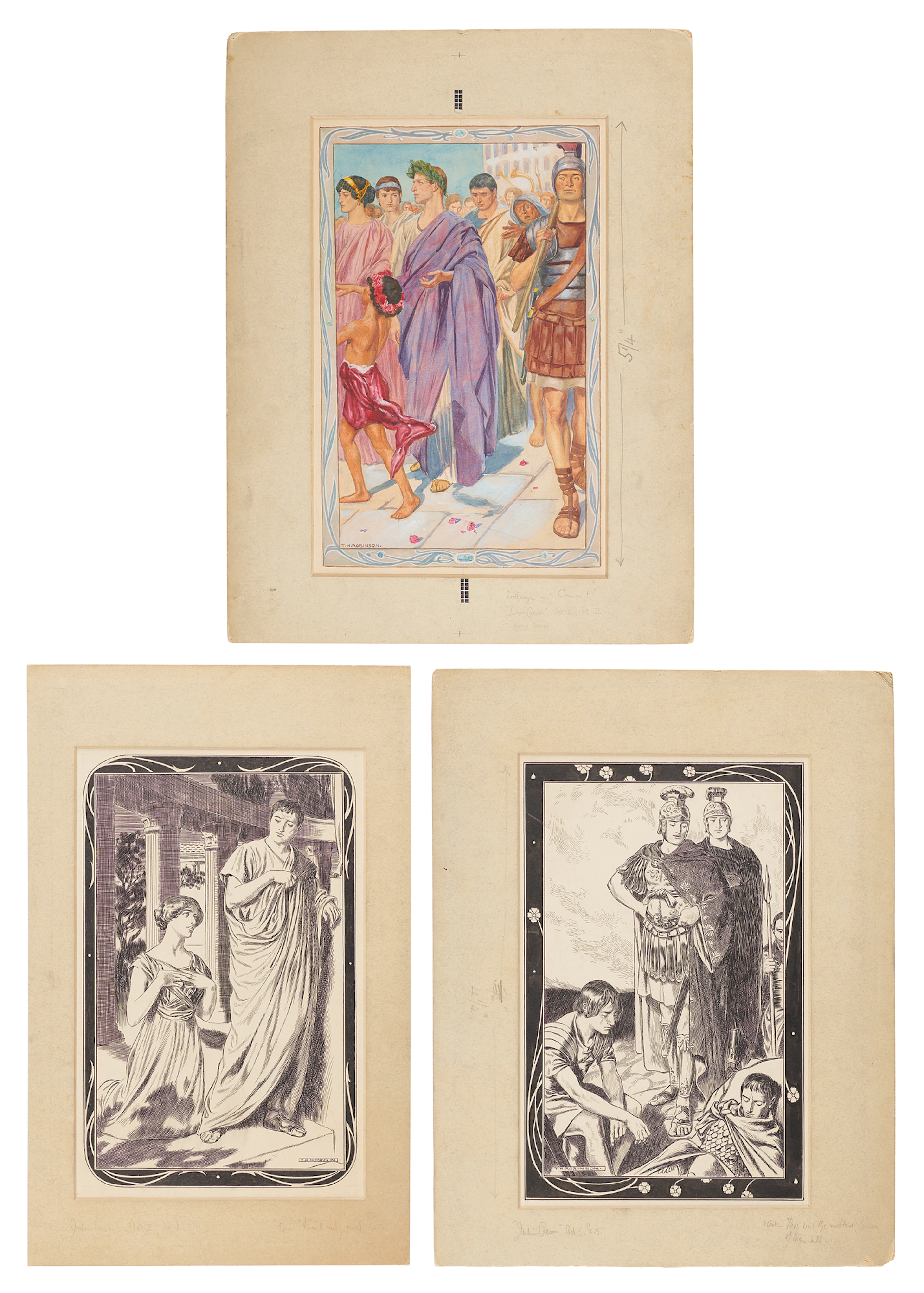 Thomas Heath Robinson (3) Original Illustrations for William Shakespeare's