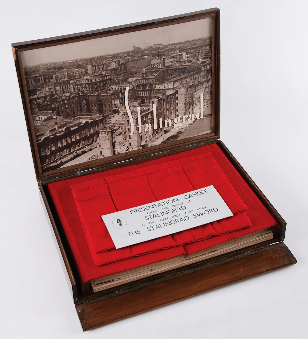 Stalingrad Sword Presentation Casket (c. 1944) from the People of