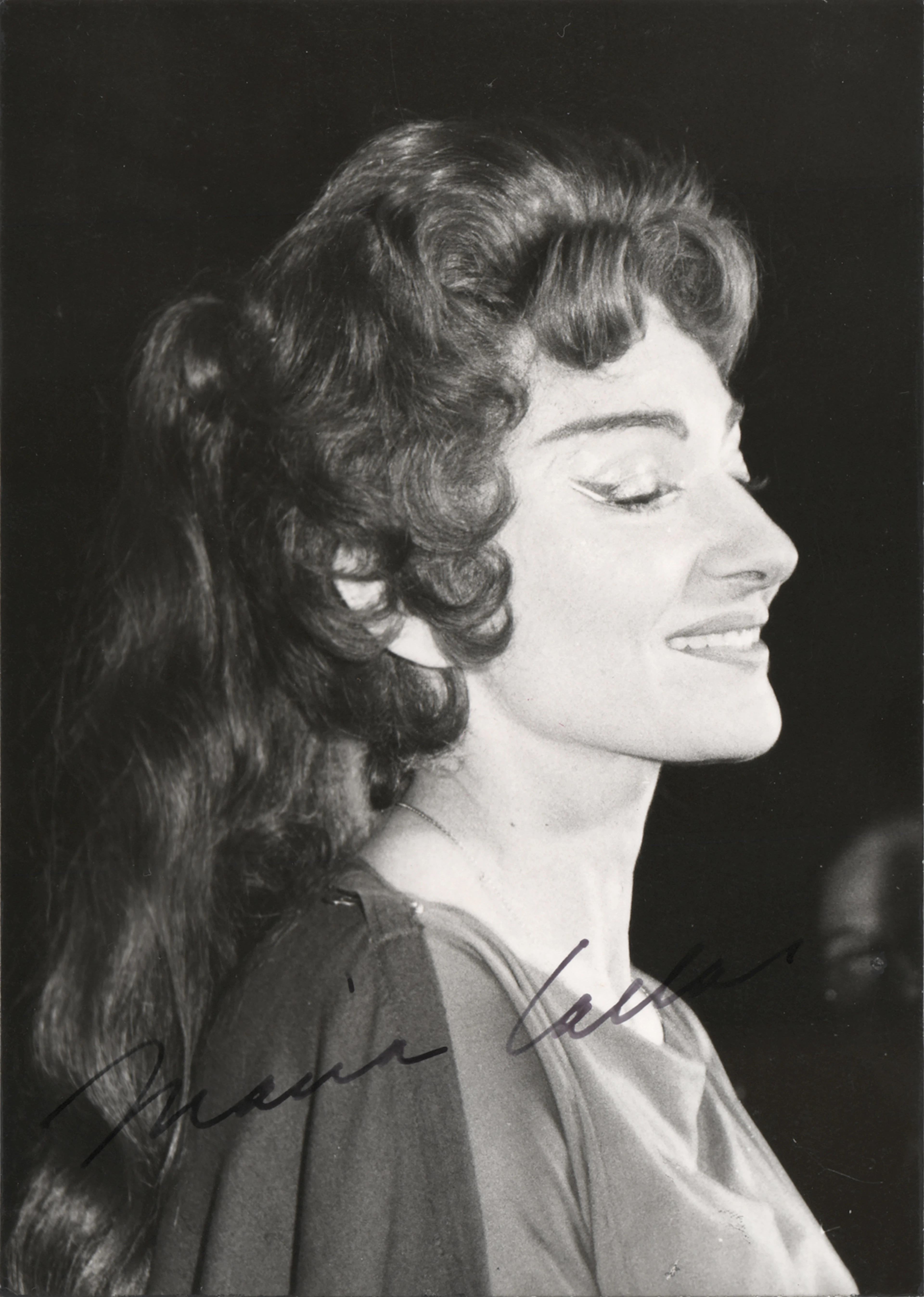 Maria Callas Signed Photograph