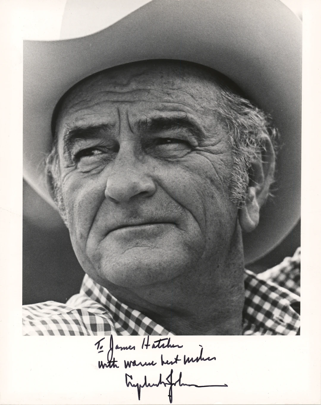 Lyndon B. Johnson Signed Photograph