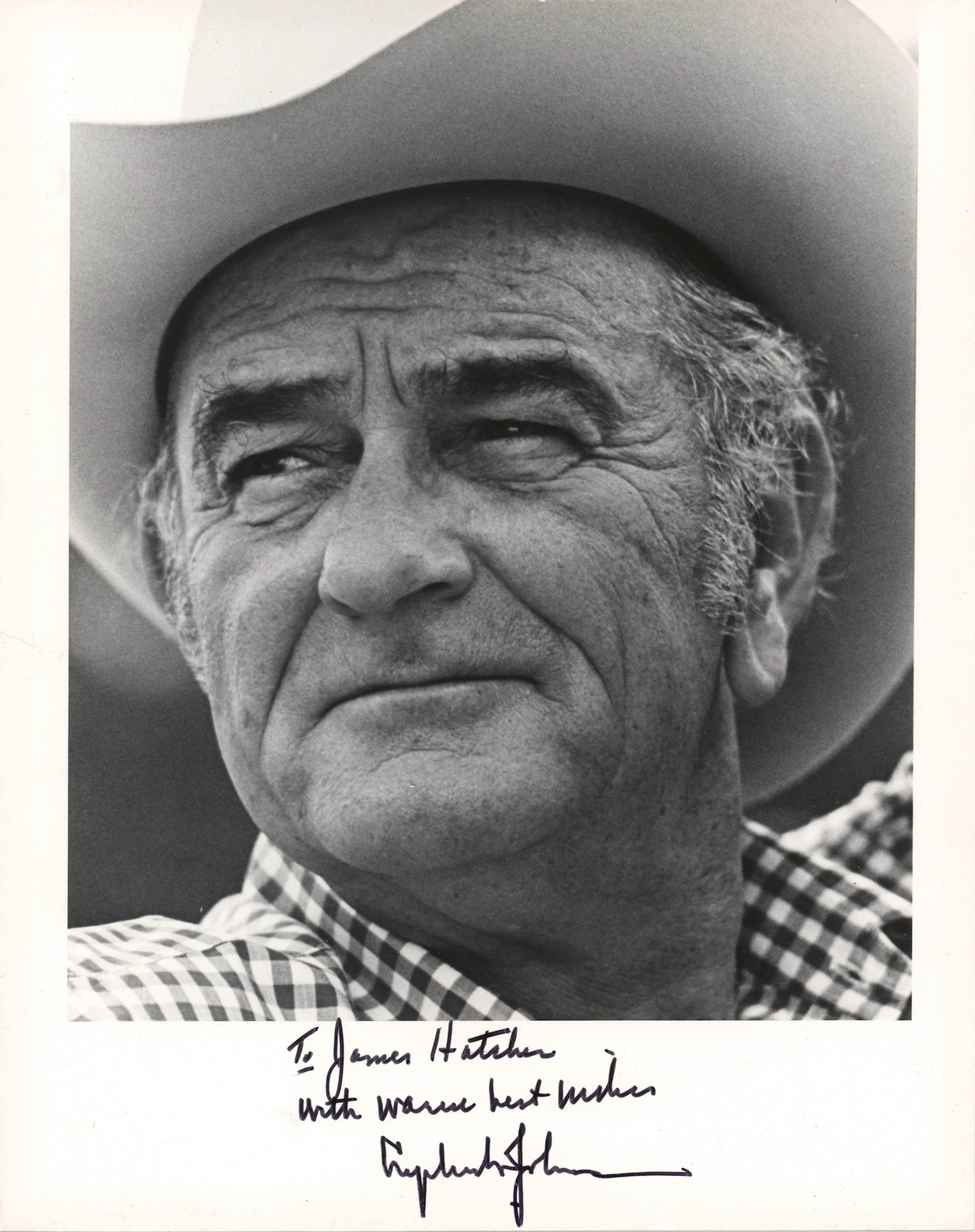 Lyndon B. Johnson Signed Photograph