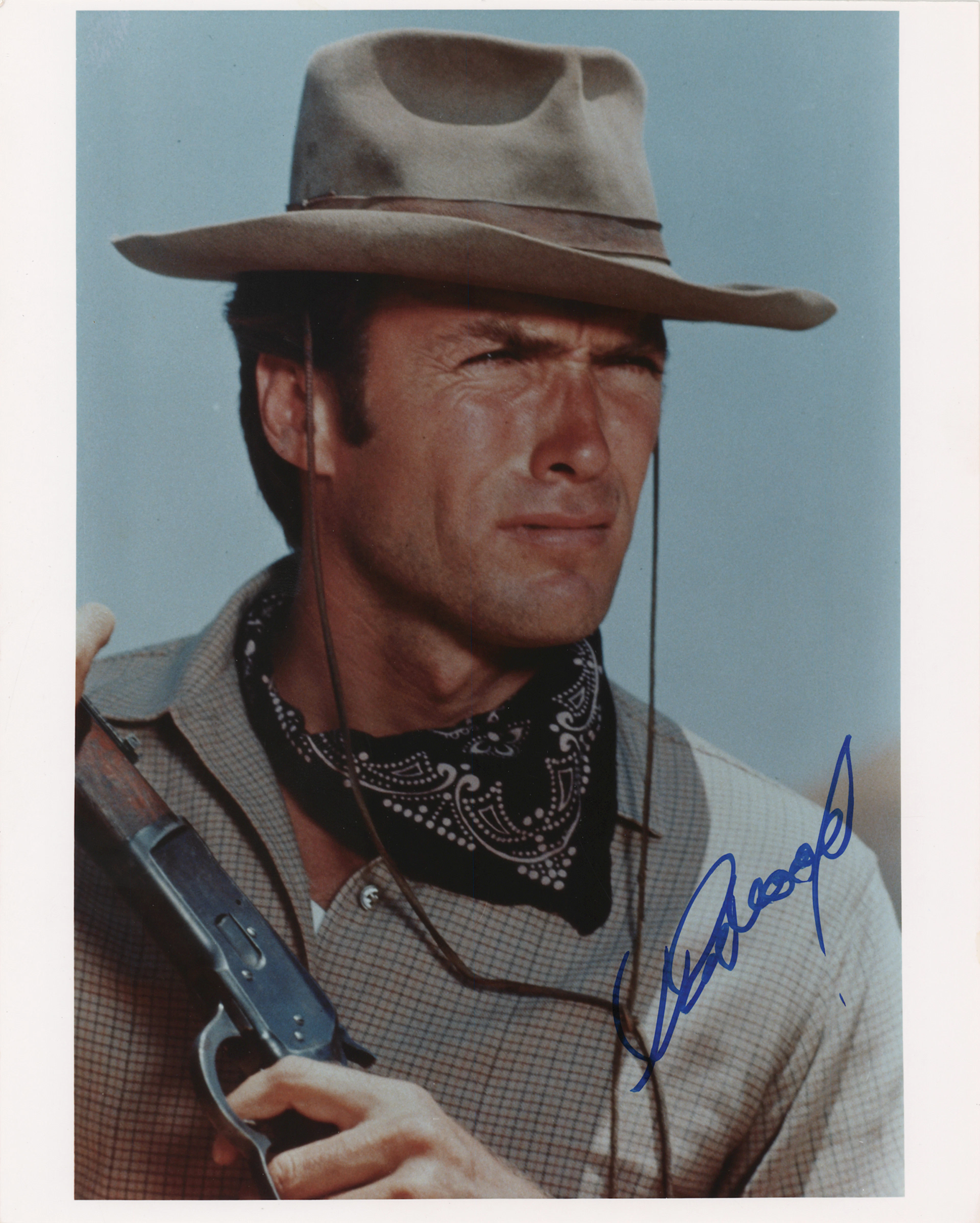 Clint Eastwood Signed Photograph