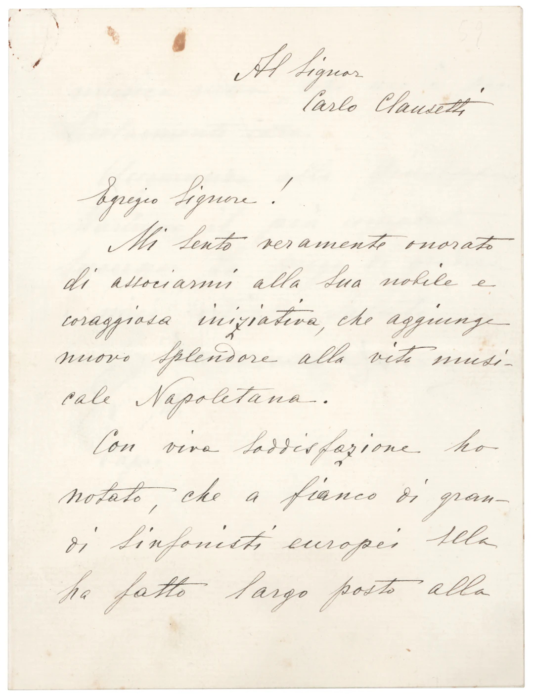 Maxim Gorky Letter Signed While in Exile - "You have made ample room