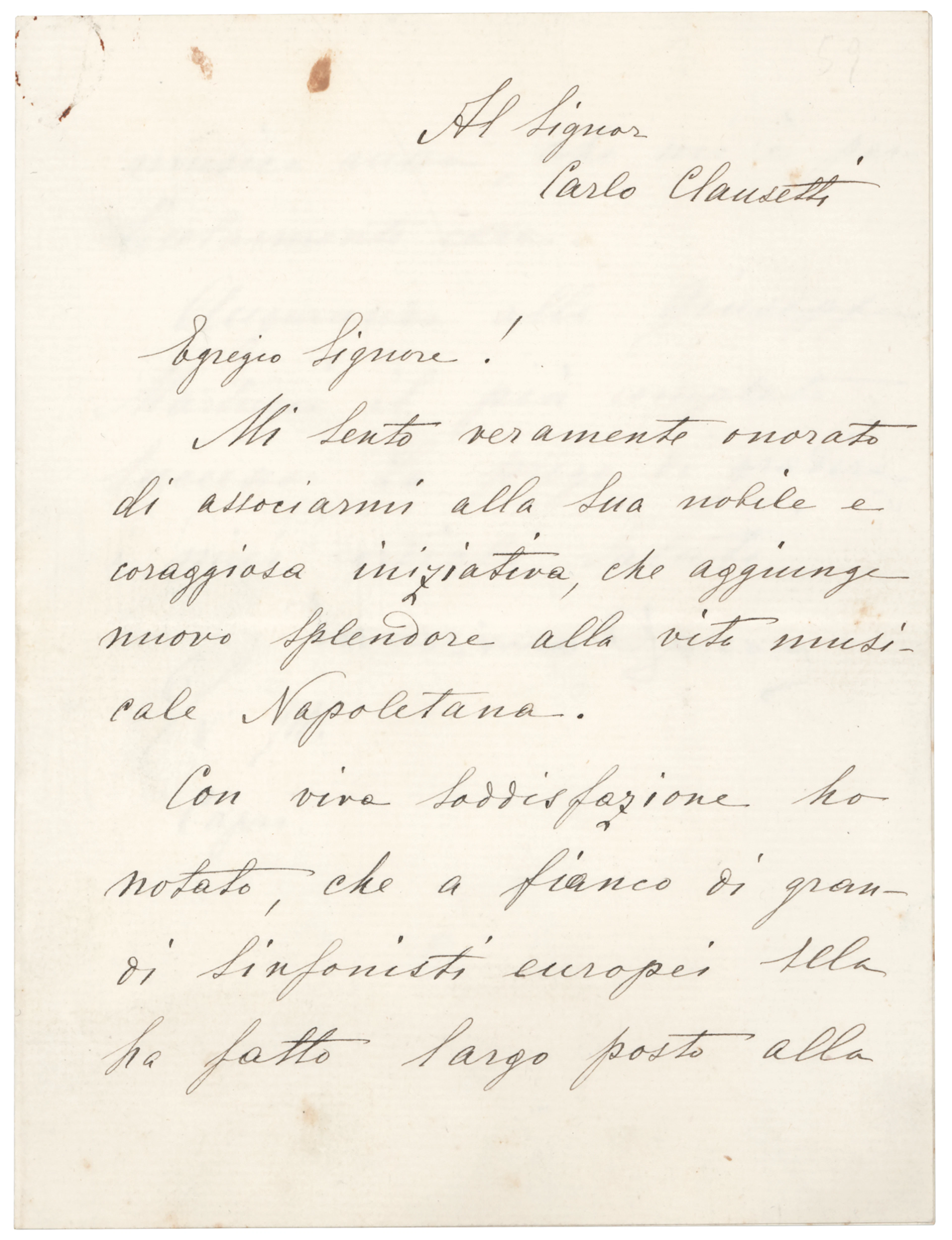 Maxim Gorky Letter Signed While in Exile - "You have made ample room
