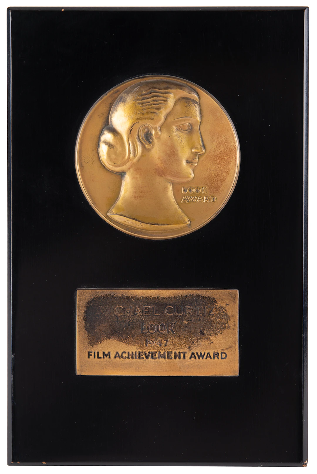 Michael Curtiz's Look Magazine 'Film Achievement' Award (1947)