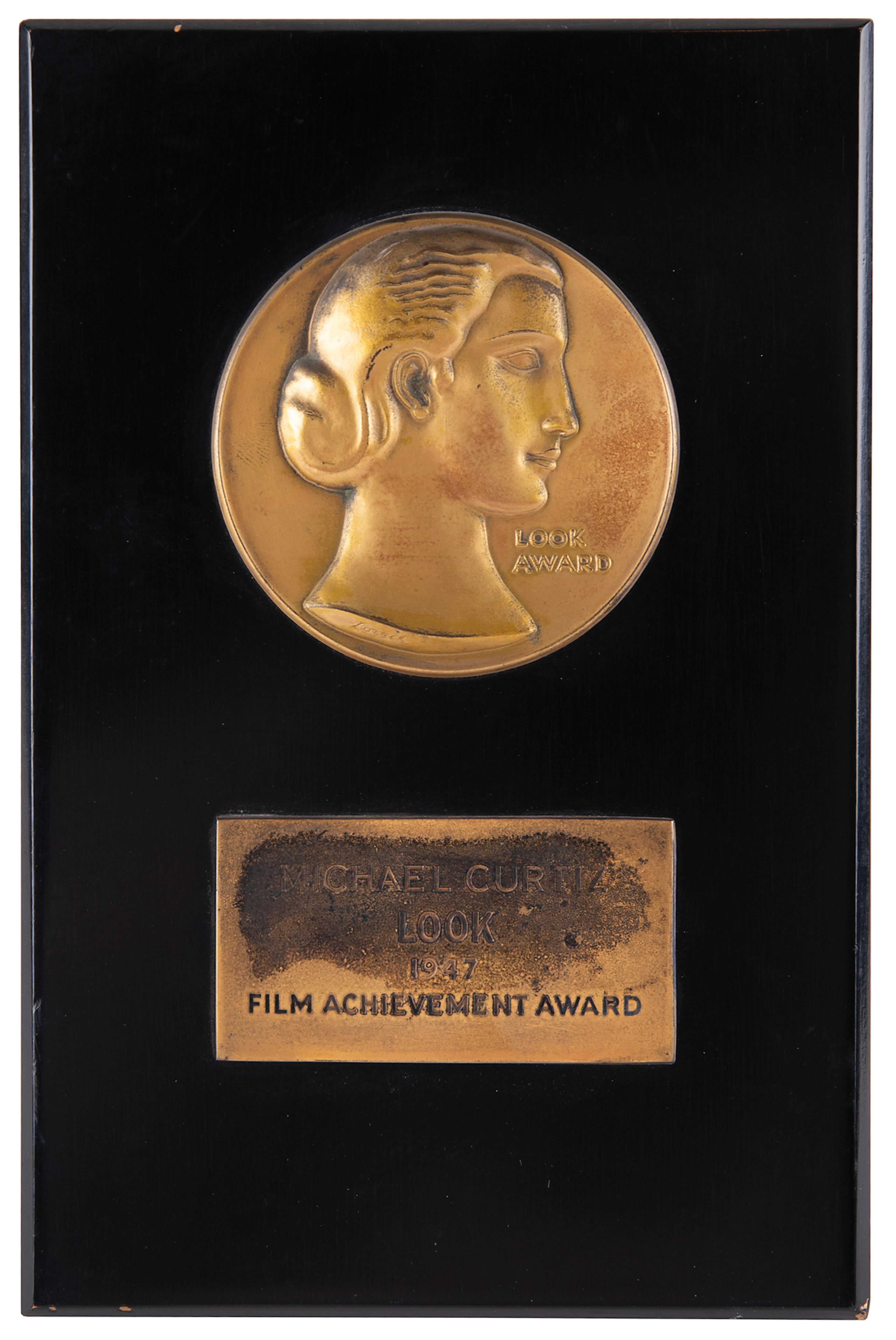 Michael Curtiz's Look Magazine 'Film Achievement' Award (1947)