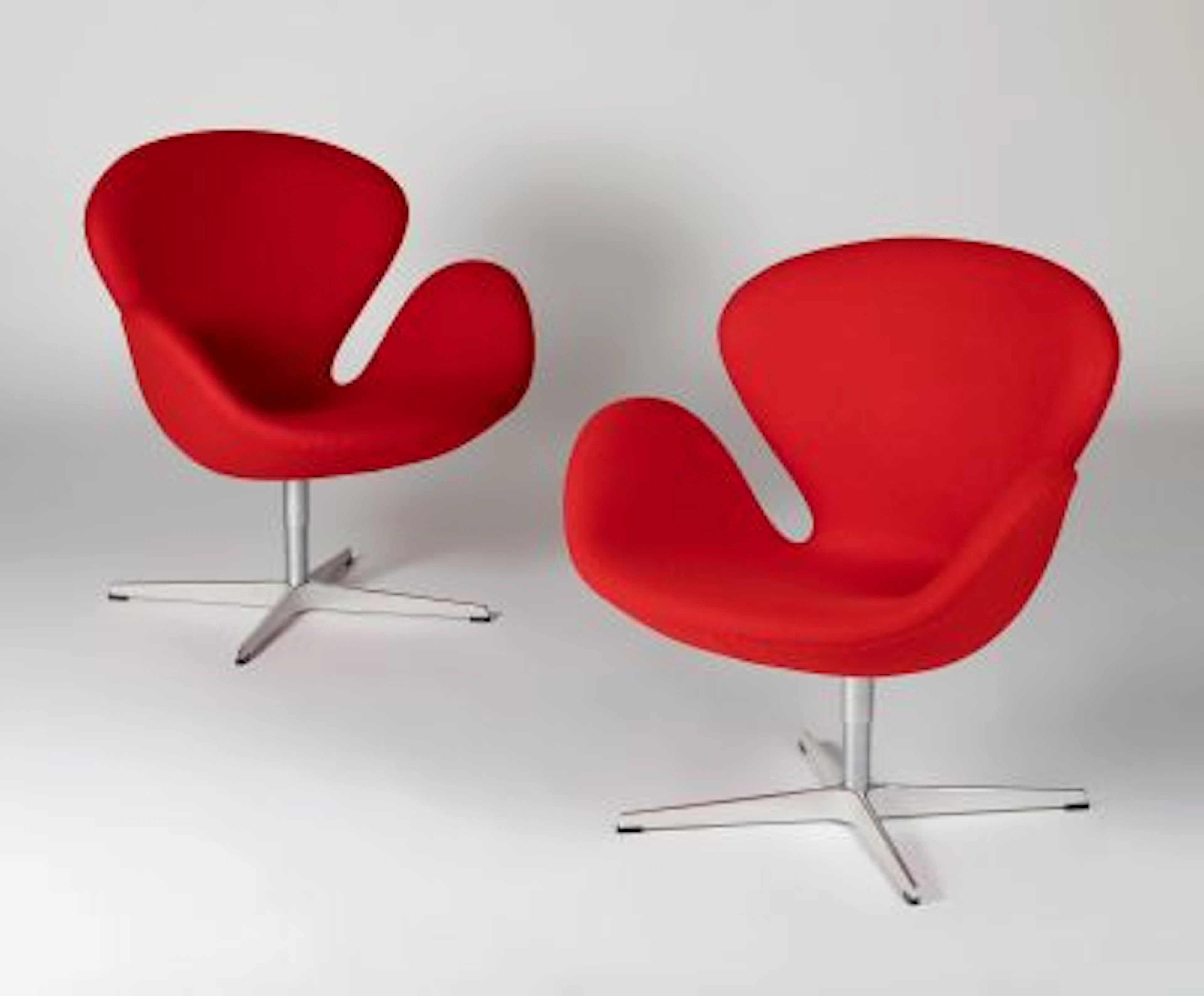 Arne Jacobsen, sillas Swan para Fritz Hansen