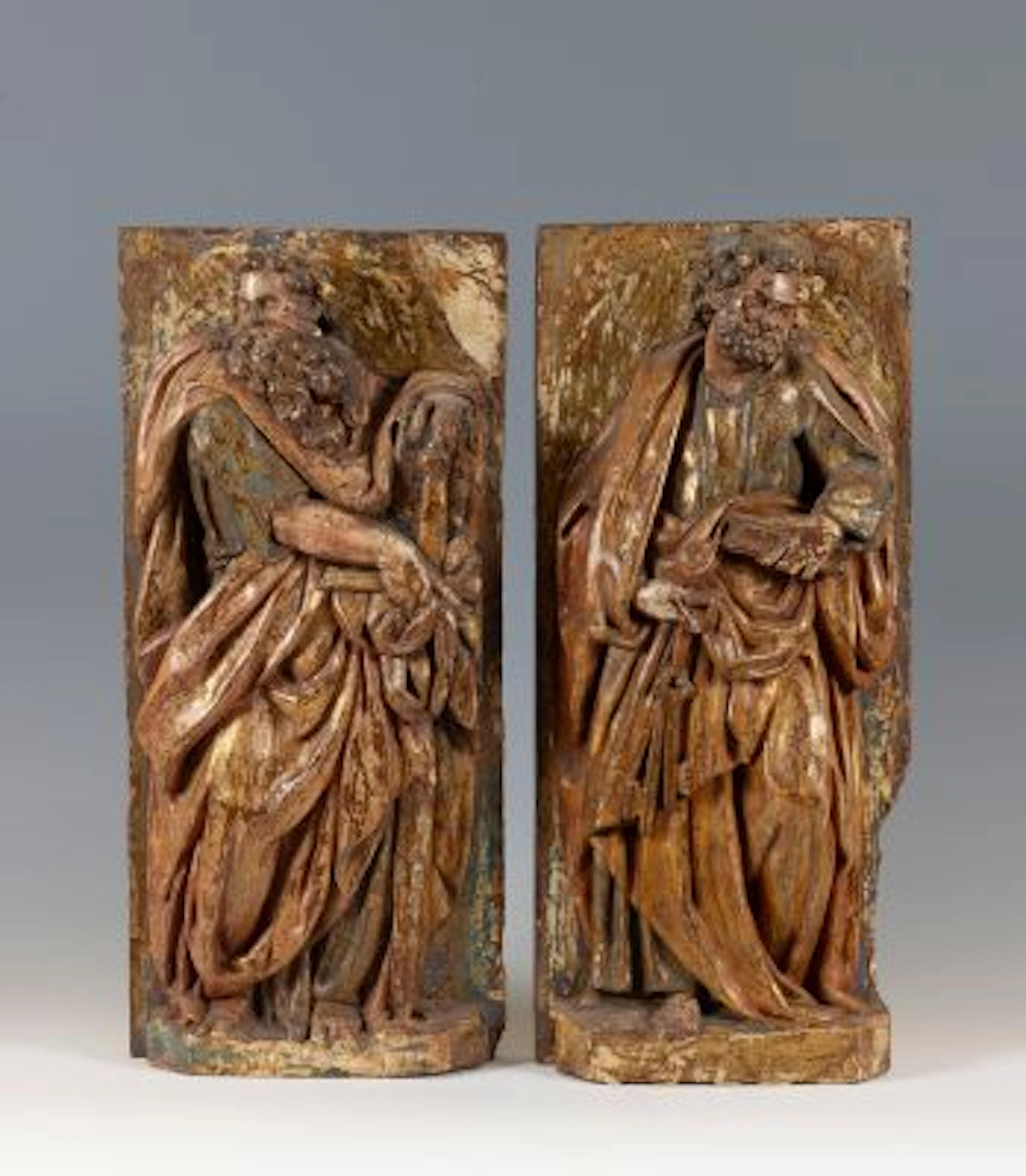 Pareja de relieves; Escuela castellana, c. 1600