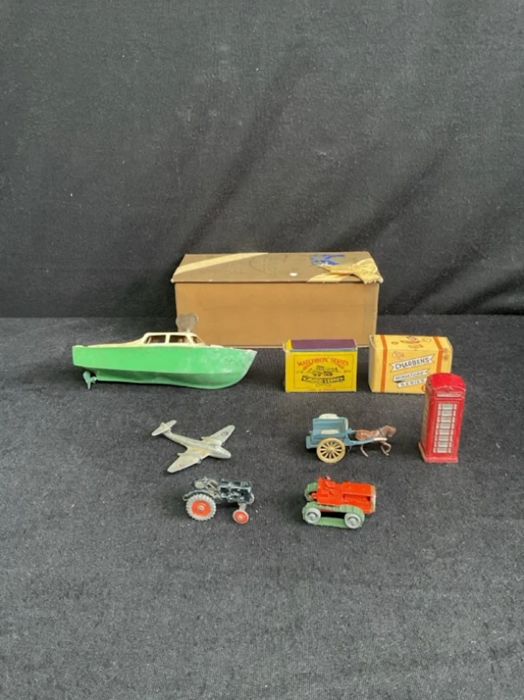 A collection of Matchbox, Charbens, Dinky & Matchbox miniature diecast