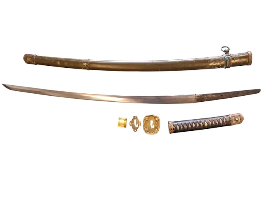 A C19th Japanese katana, the late Edo/Meiji period blade from Mino