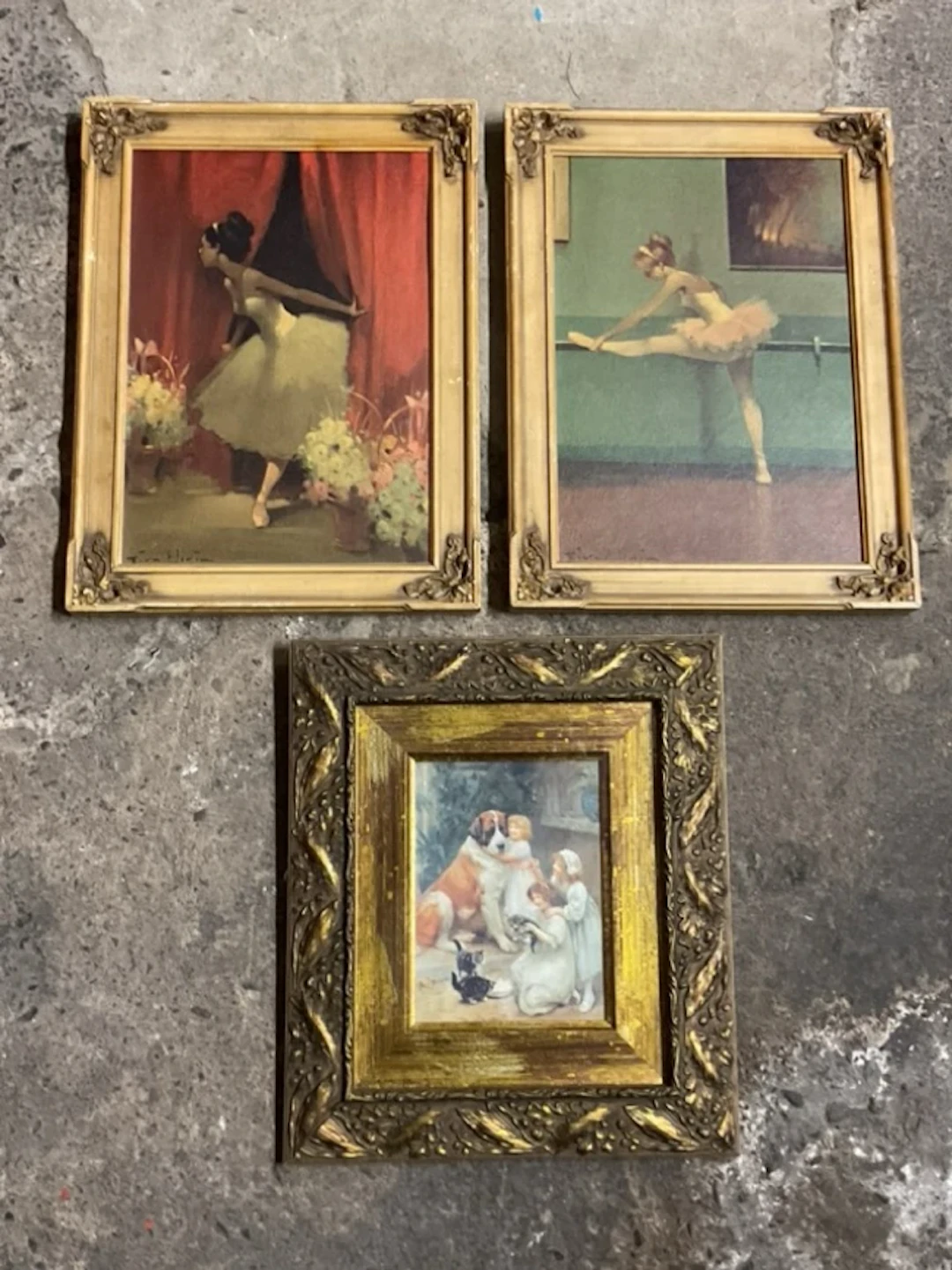 After Juan Giralt Lerin, a pair of coloured lithographs, ballet dancers