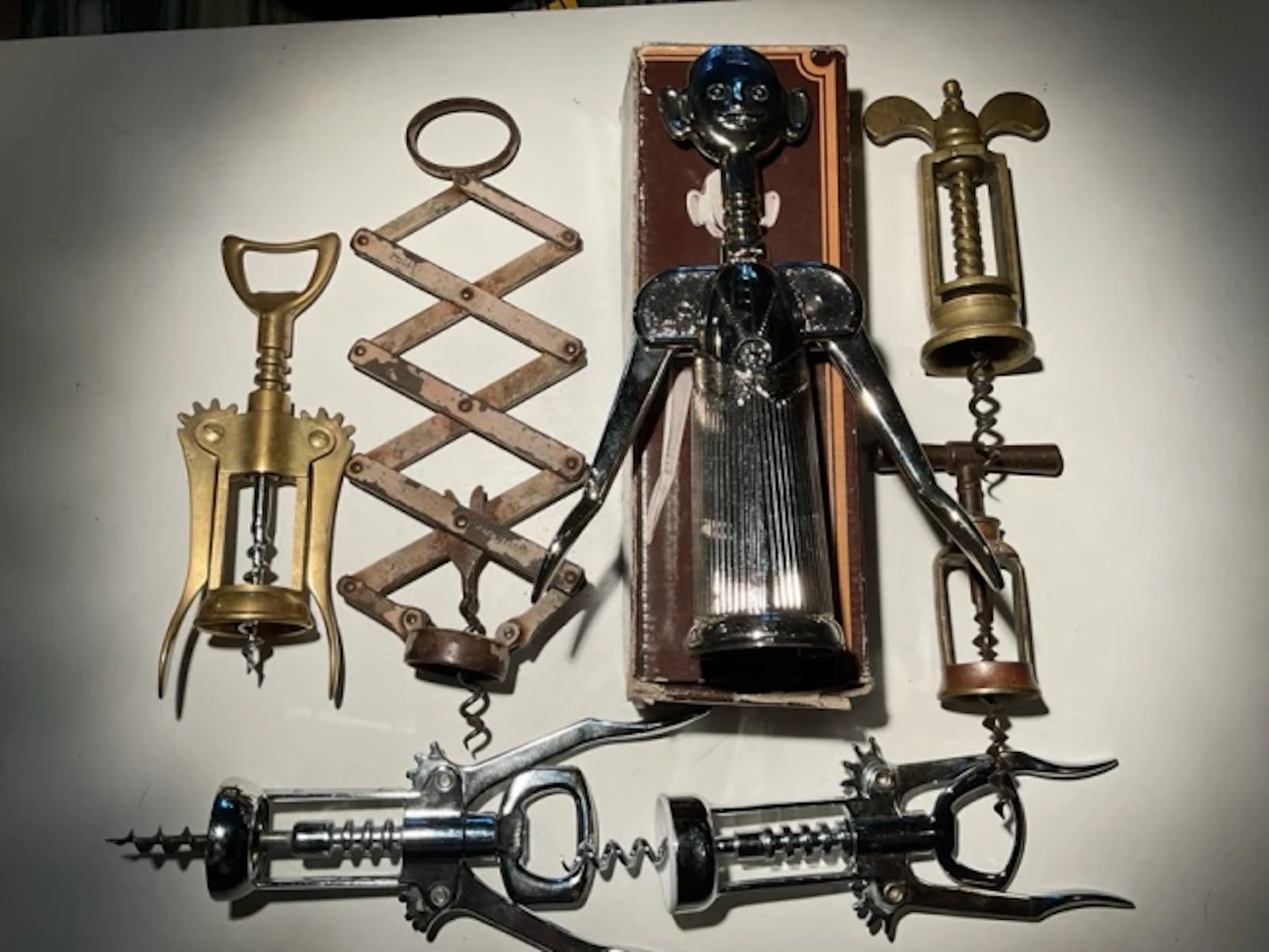 Corkscrew Collection A Heeley & Son concertina action with Weir patent;